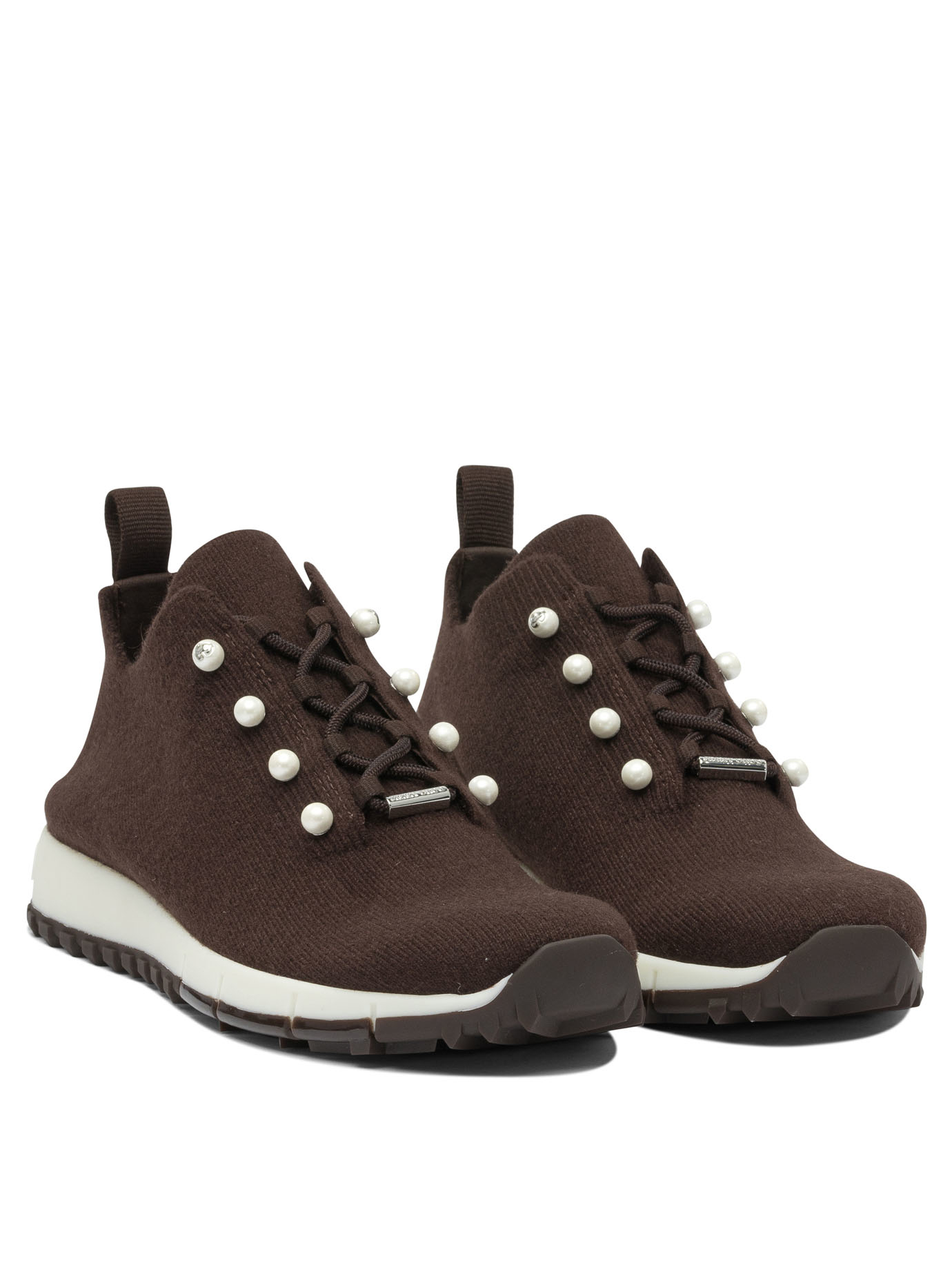 [Jimmy Choo] Sneakers FW25 VELESPZGX CHOCOLATE