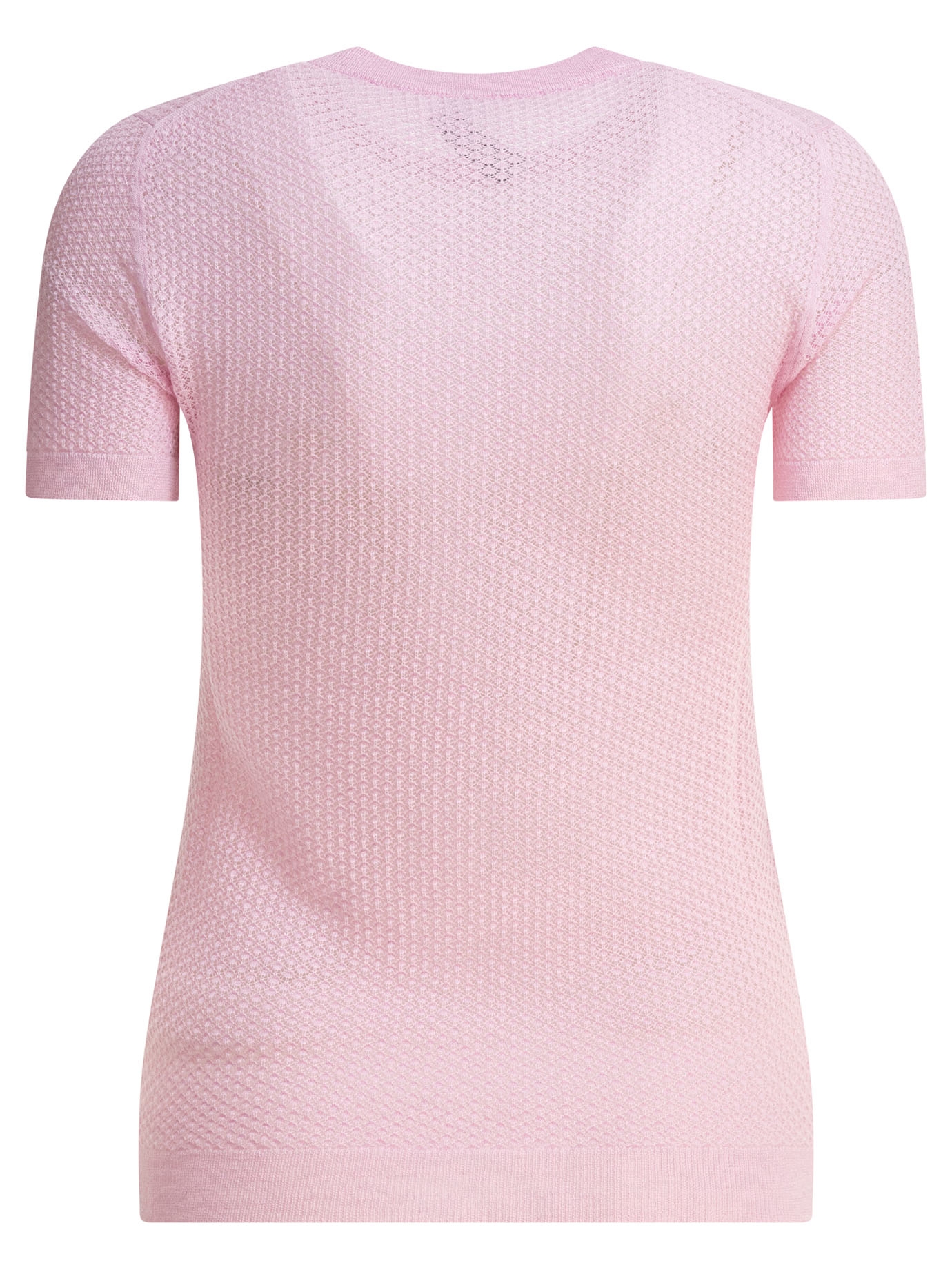 [Miu Miu] T-shirts Short Sleeve FW25 MMLB3017NNF0E18 S OOO