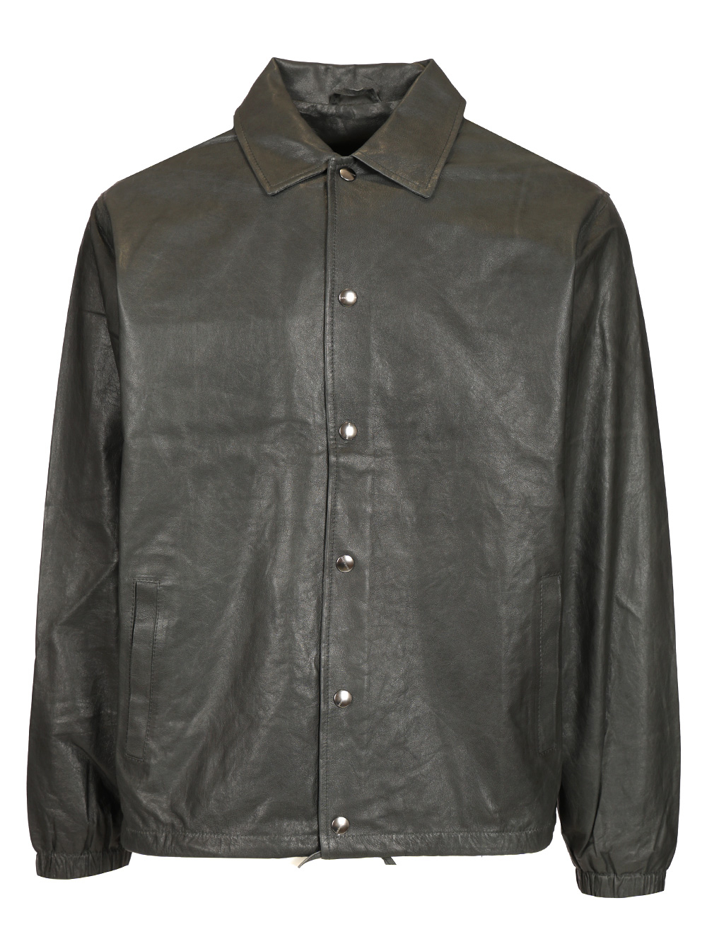 [Giorgio Brato] Leather Jacket SS25 GU25S24003STPYSMOKE