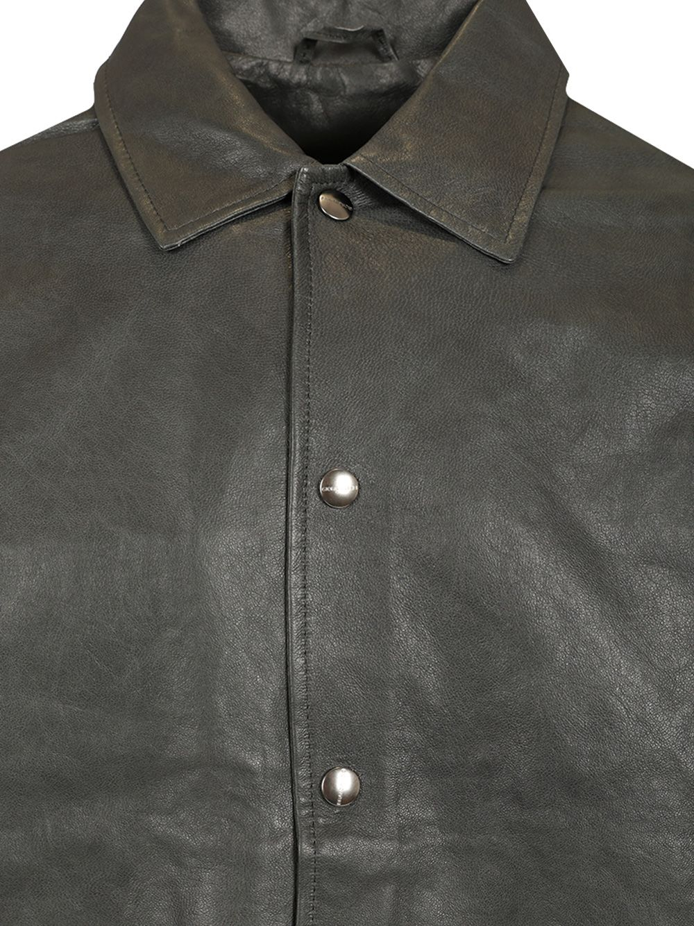 [Giorgio Brato] Leather Jacket SS25 GU25S24003STPYSMOKE