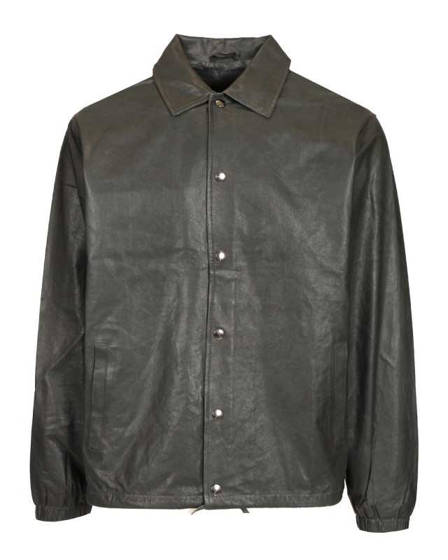 [Giorgio Brato] Leather Jacket SS25 GU25S24003STPYSMOKE