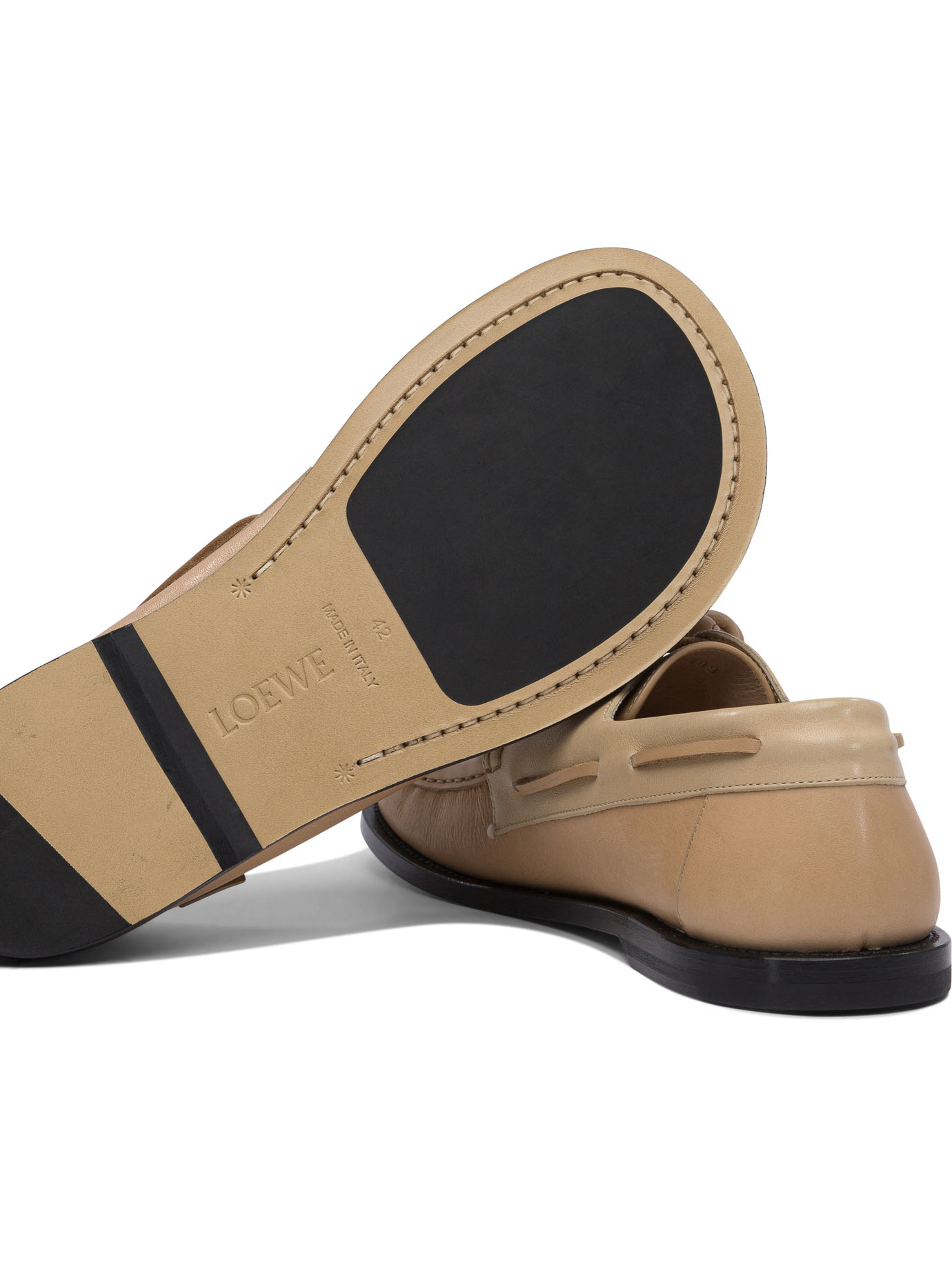 [Loewe] Loafer SS25 M816S08X01SAND/CINNAMON