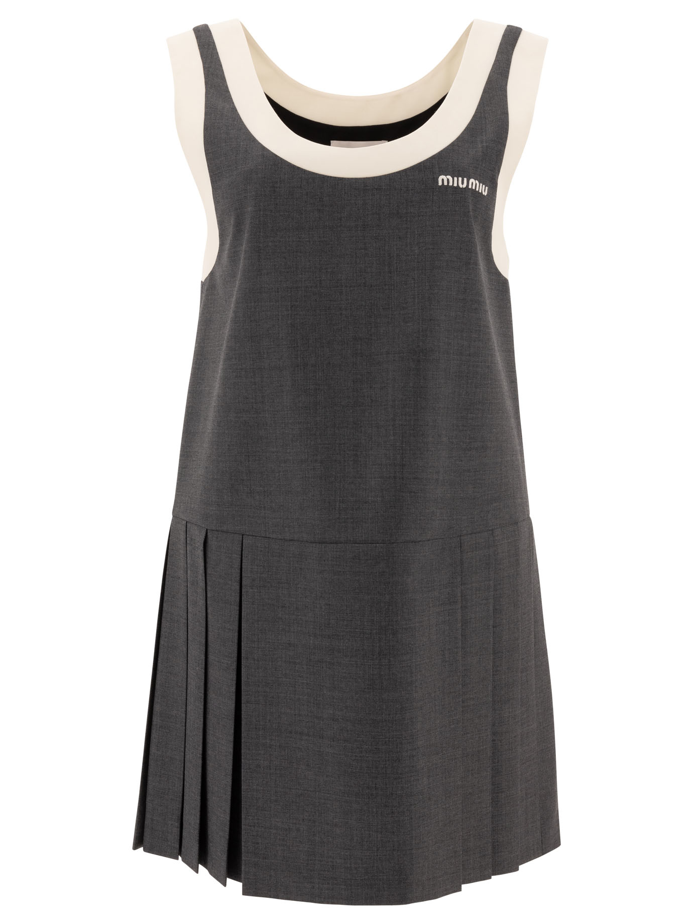 [Miu Miu] Sleeveless dress SS25 MF564711RFF0480