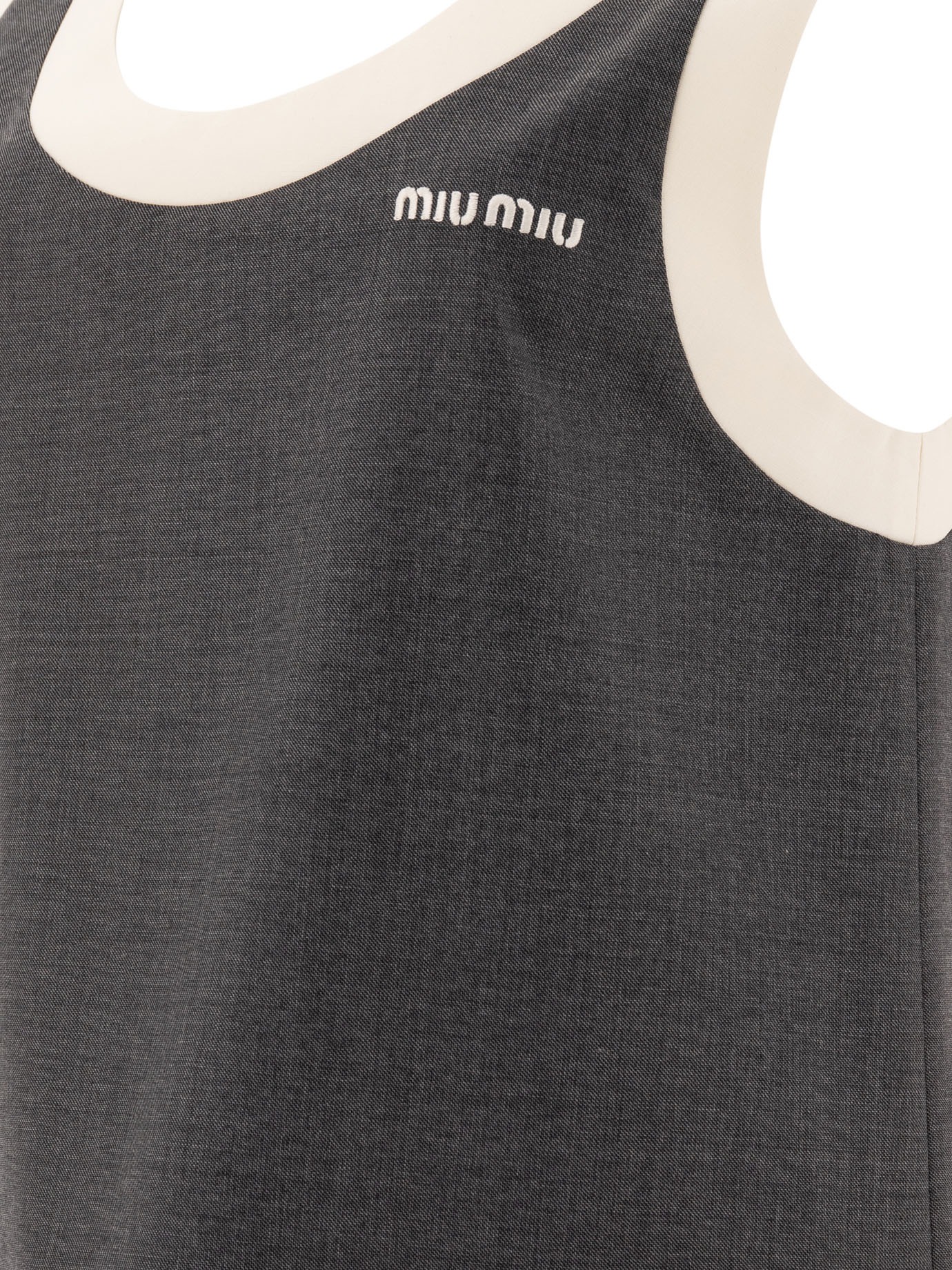 [Miu Miu] Sleeveless dress SS25 MF564711RFF0480