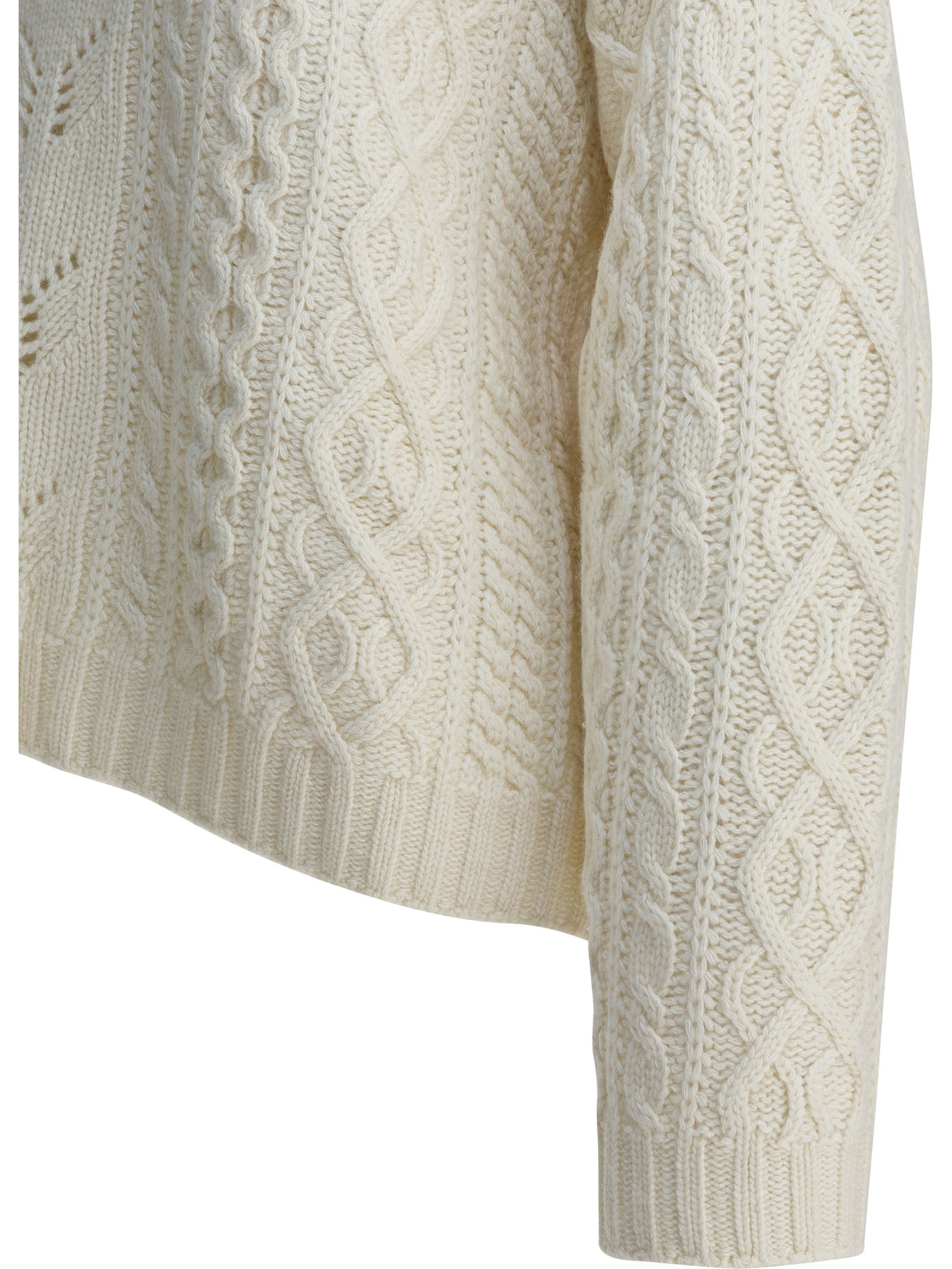 [SANDBEIGE] Knitwear FW25 SBC3NT03ACWHITE