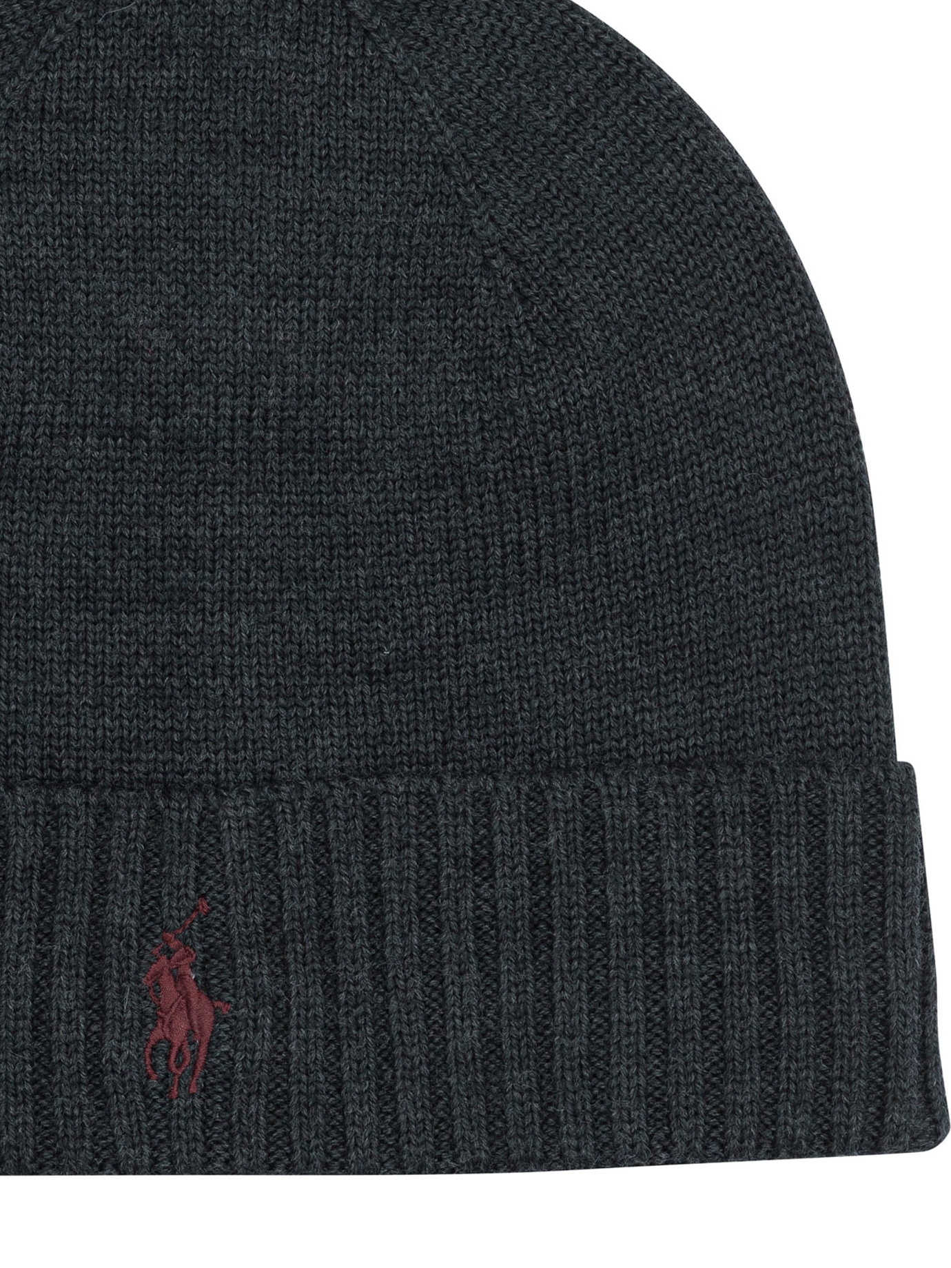 [Polo Ralph Lauren] Beanie FW25 710886137004DARK GRANITE HTHR