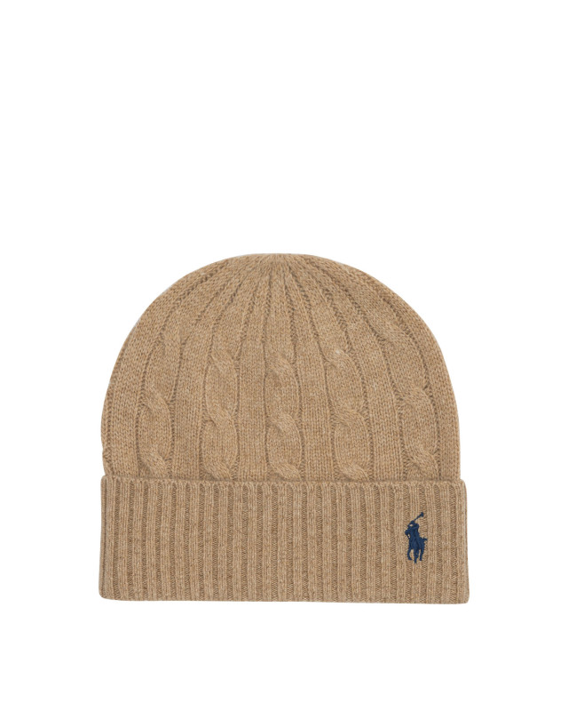 [Polo Ralph Lauren] Beanie FW25 455981442004CAMEL