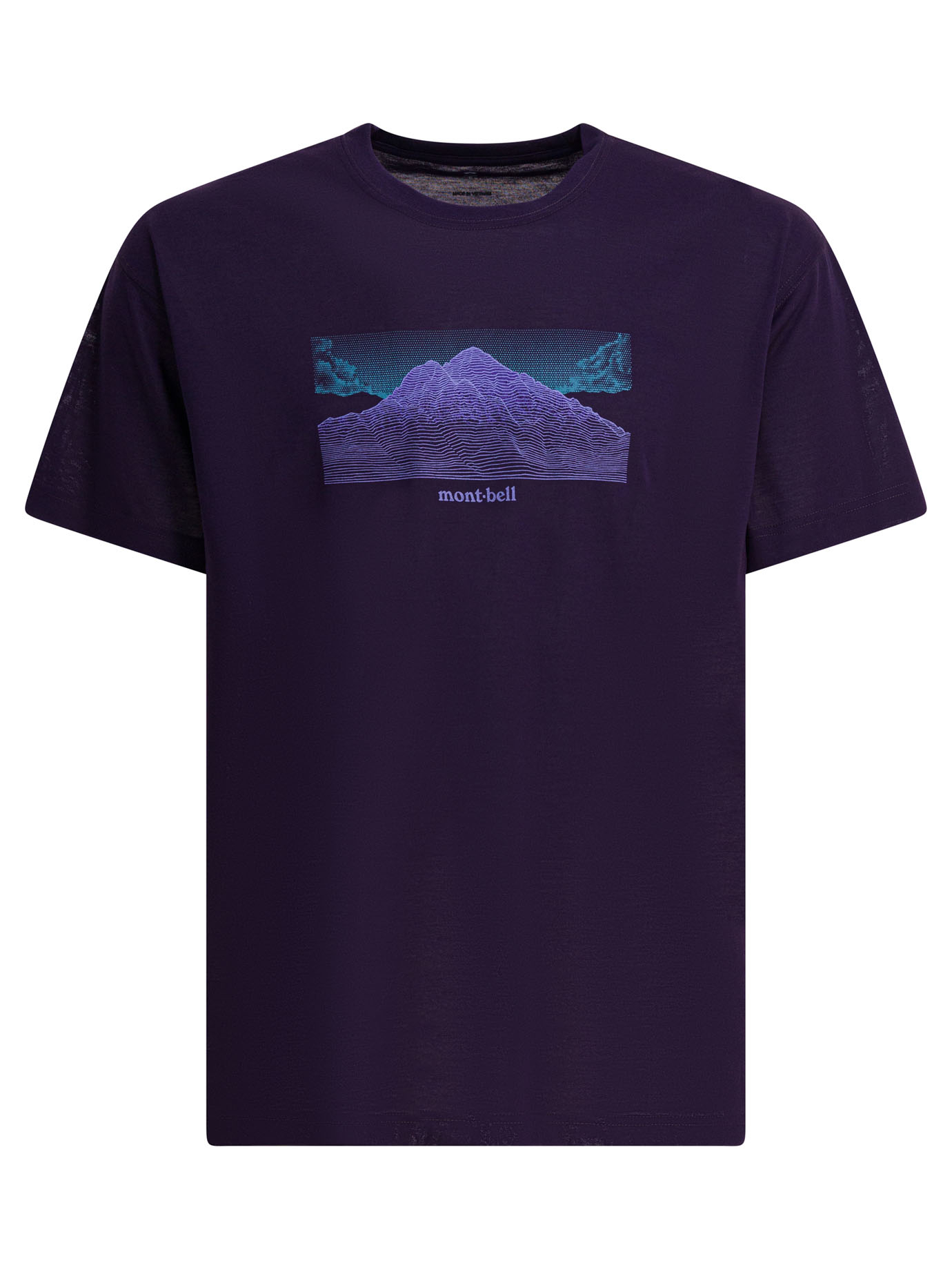 [Montbell] T-shirts Short Sleeve FW25 2304624WICKRON T GEOGRAPHYPU
