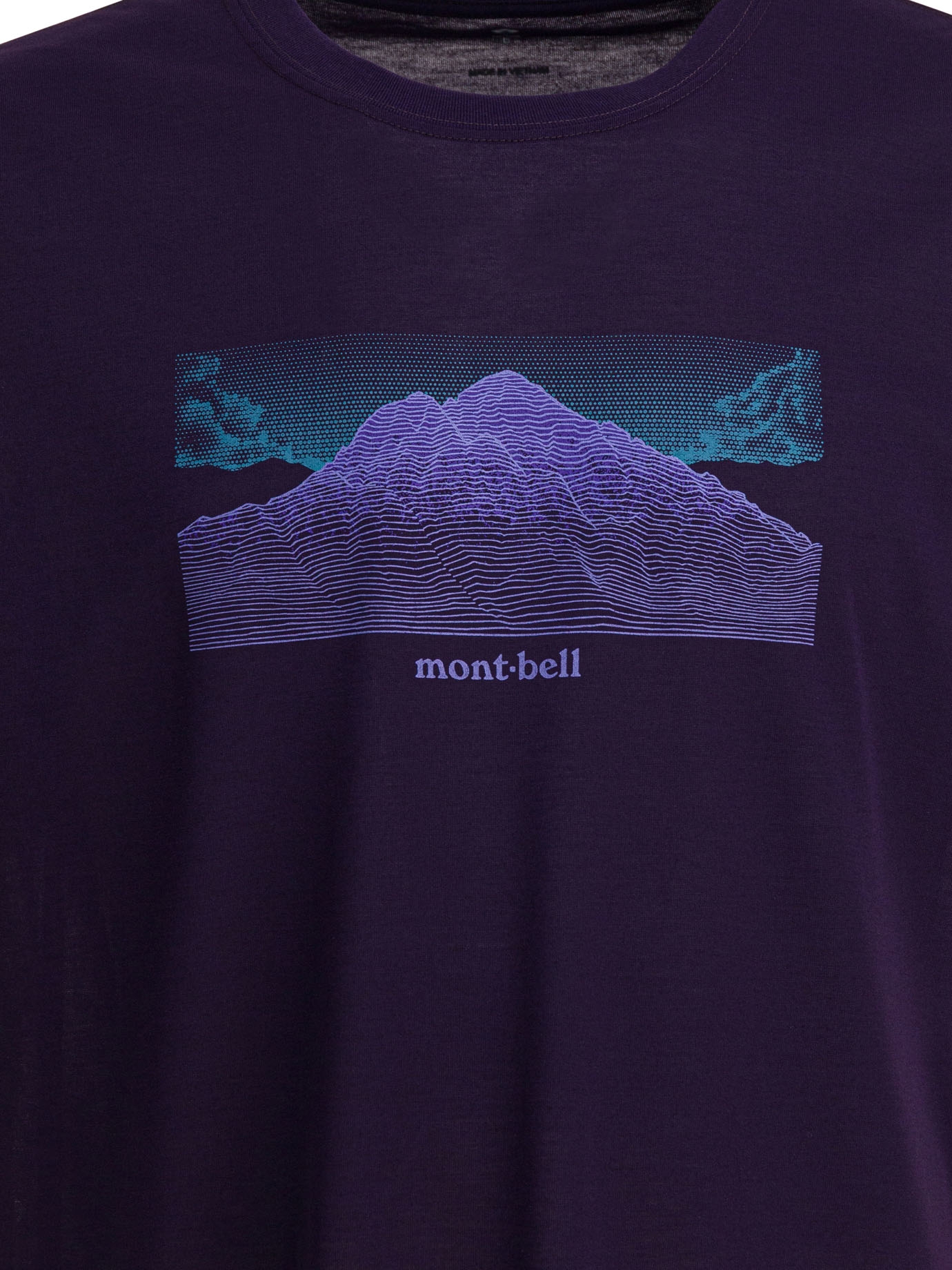 [Montbell] T-shirts Short Sleeve FW25 2304624WICKRON T GEOGRAPHYPU