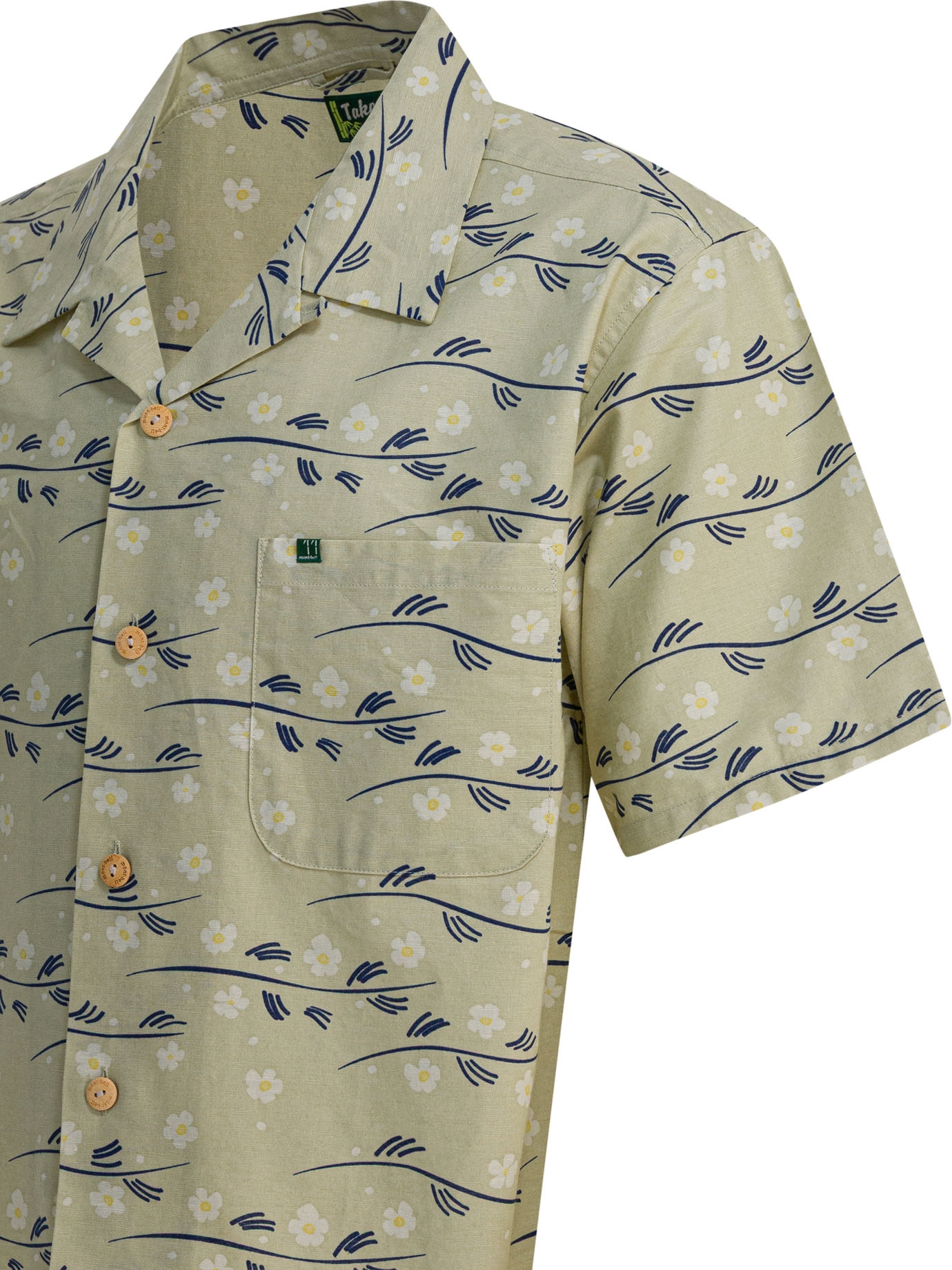 [Montbell] Shirts Short Sleeve FW25 2104805TAKE LOHA M'S WATER BUTTERCUP#1