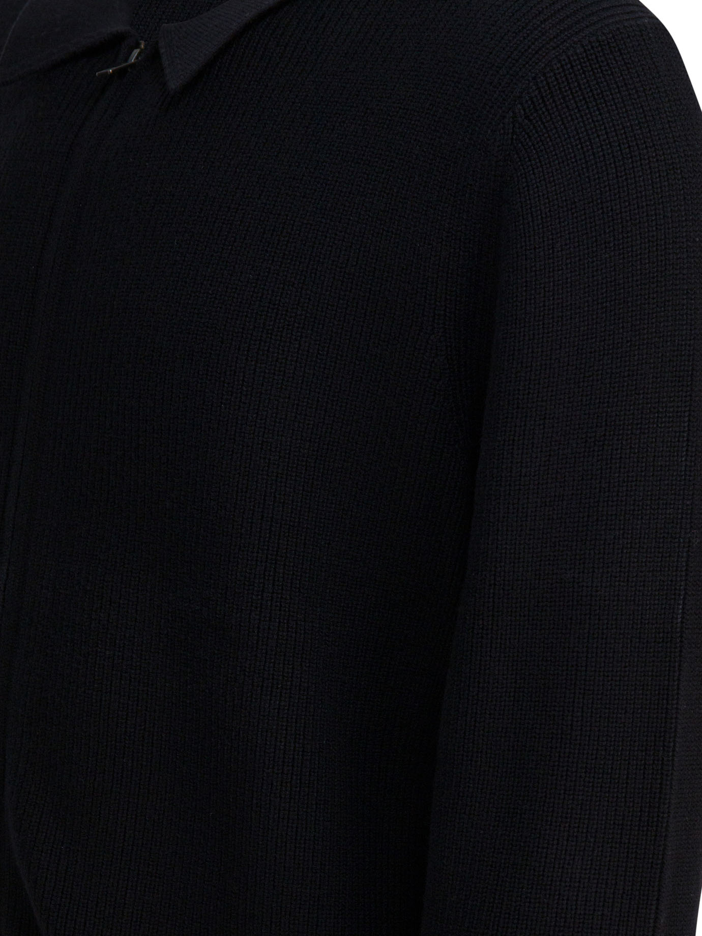[VINCE] Cardigan FW25 M09646503A001BLK