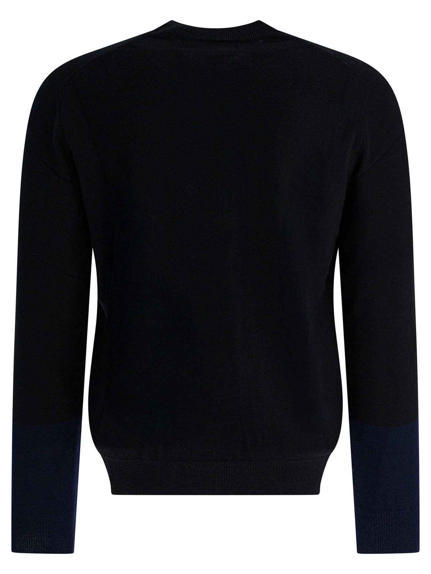 [COMME DES GARCONS FOREVER] Knitwear FW25 FZ-N112-PER1 BLACK/NAVY