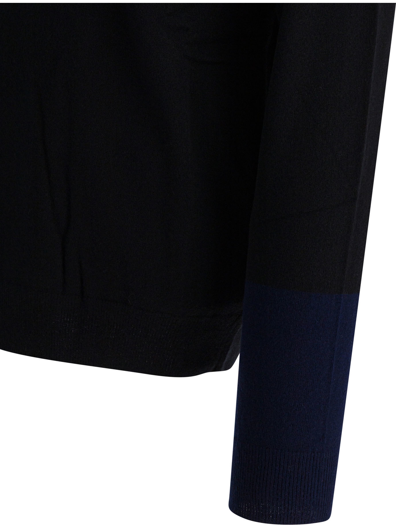 [COMME DES GARCONS FOREVER] Knitwear FW25 FZ-N112-PER1 BLACK/NAVY