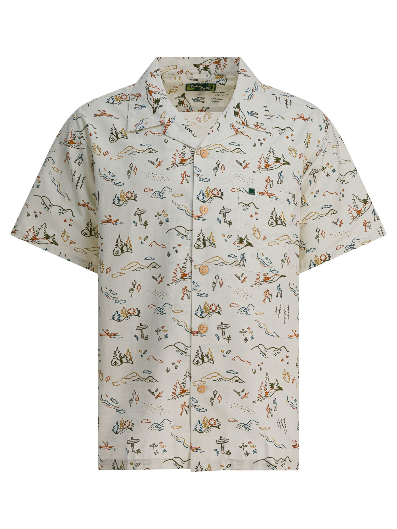 [Montbell] Shirts Short Sleeve FW25 2104776TAKE LOHA M'S ACTIVITY#1