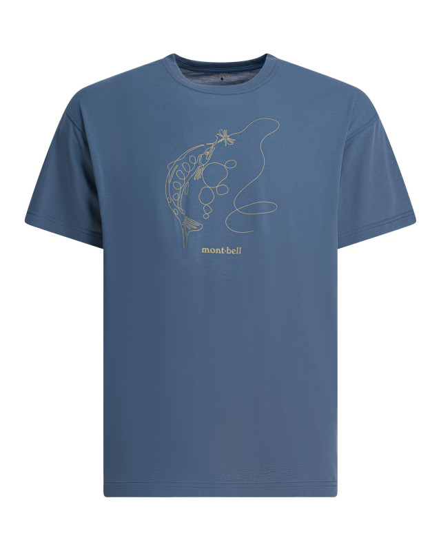 [Montbell] T-shirts Short Sleeve FW25 2304621WICKRON T SINGLE LINEBL