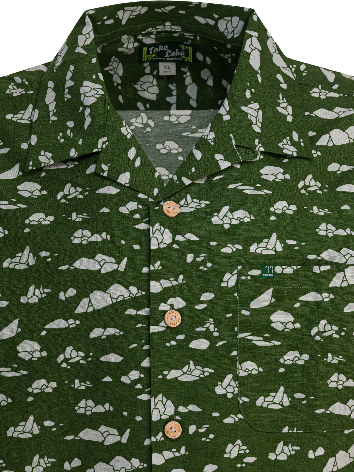 [Montbell] Shirts Short Sleeve FW25 2104728TAKE LOHA M'S IWA#2
