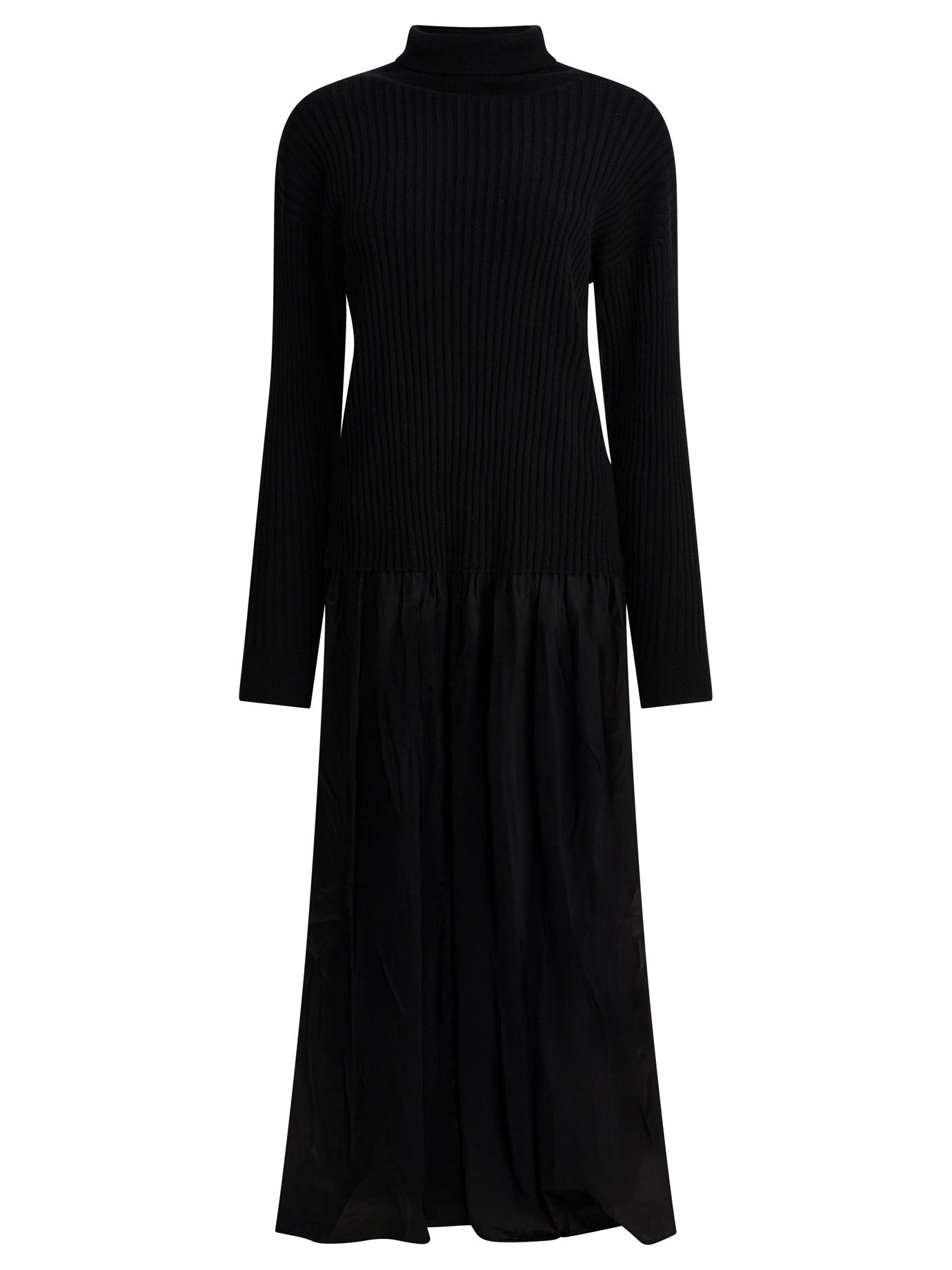 [Max&Moi] Long sleeve dress FW25 H25REVEBLACK