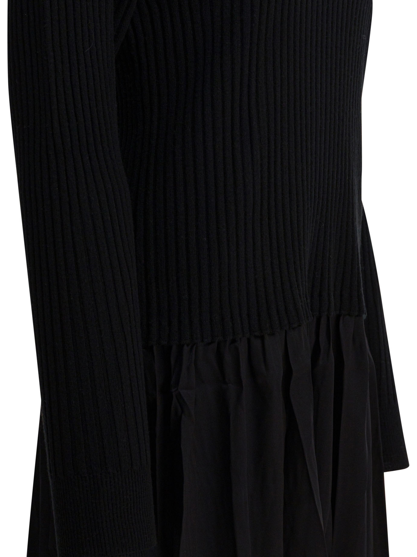 [Max&Moi] Long sleeve dress FW25 H25REVEBLACK