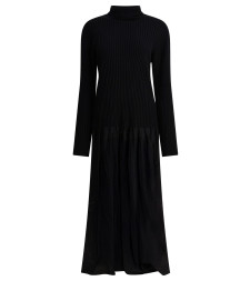 [Max&Moi] Long sleeve dress FW25 H25REVEBLACK