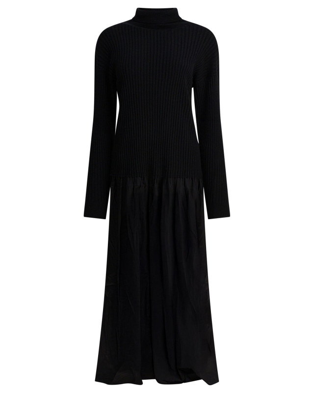 [Max&Moi] Long sleeve dress FW25 H25REVEBLACK
