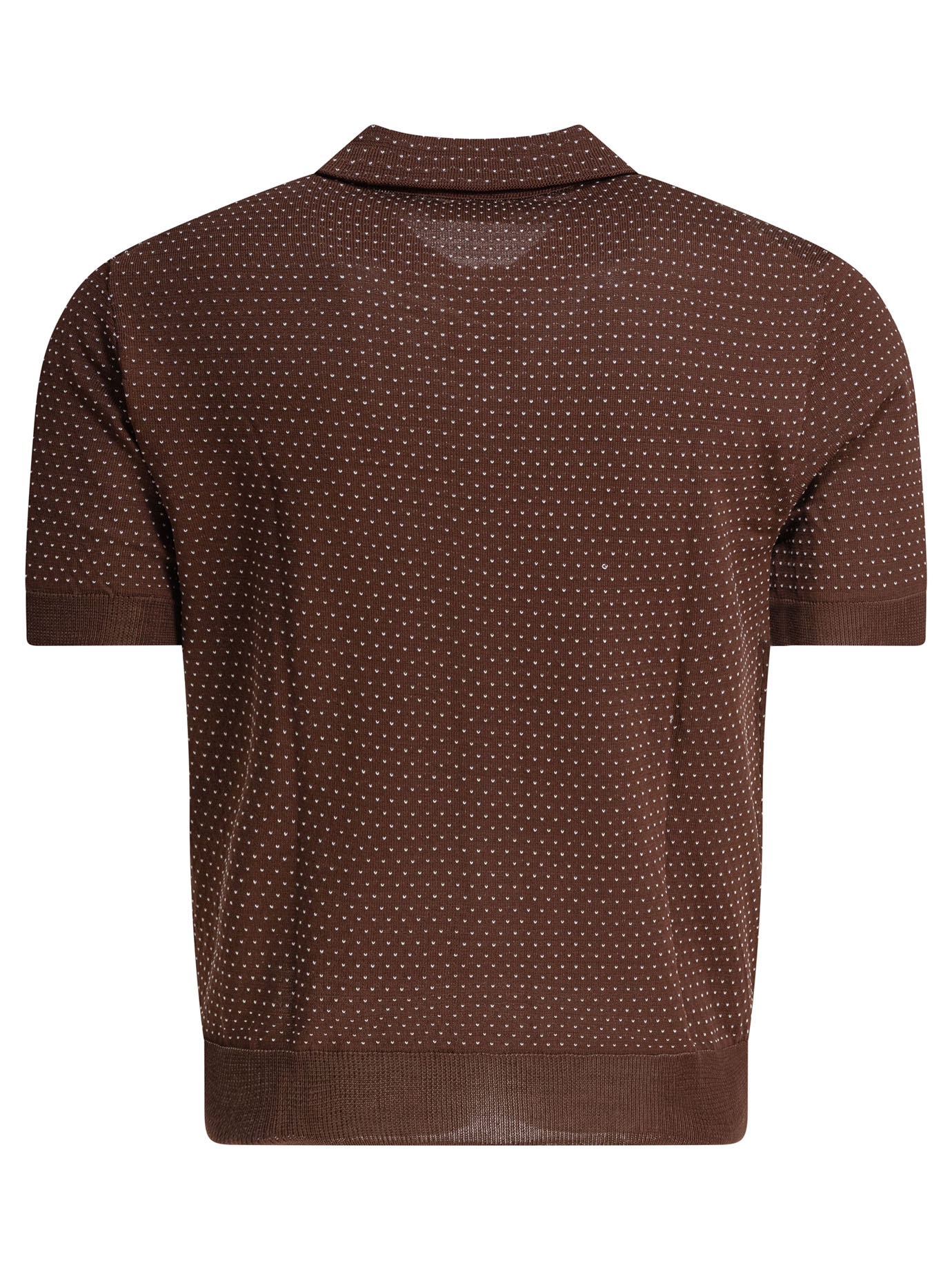 [Rakki] Shirts Short Sleeve SS25 JUNEAU TKTABACCO-PANNA