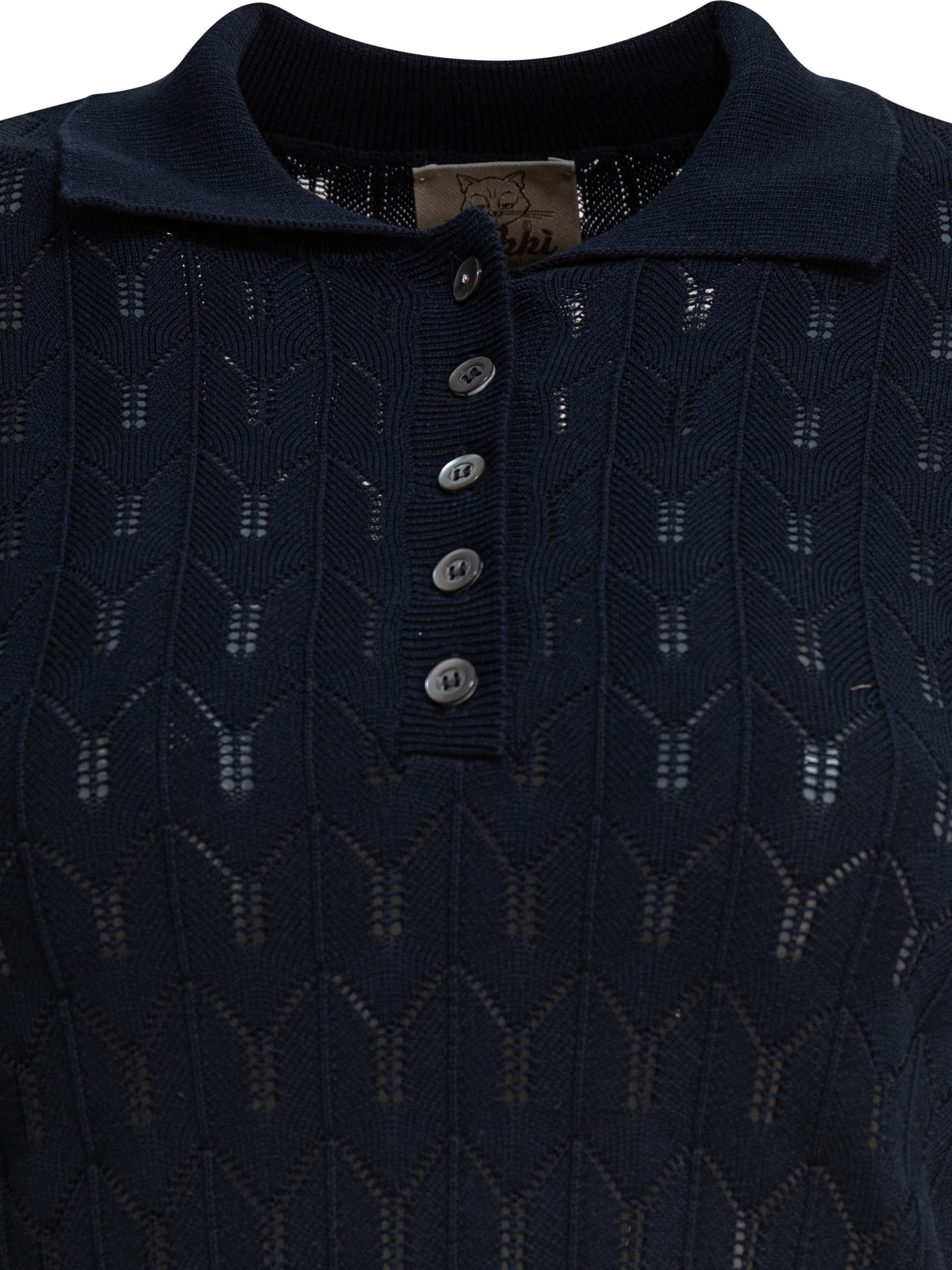 [Rakki] Shirts Short Sleeve SS25 CALIFORNIABLU NOTTE