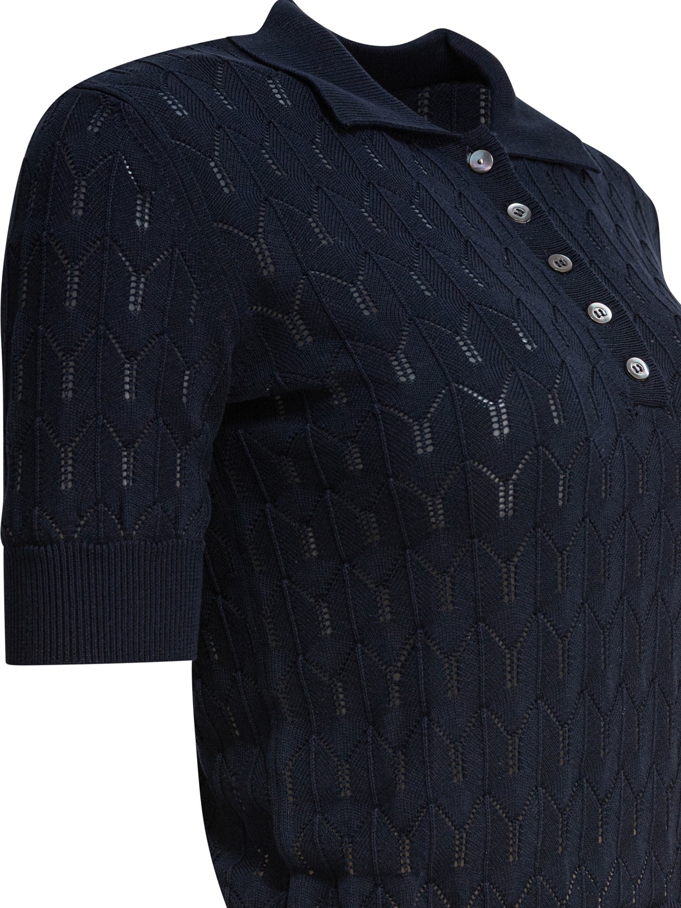[Rakki] Shirts Short Sleeve SS25 CALIFORNIABLU NOTTE