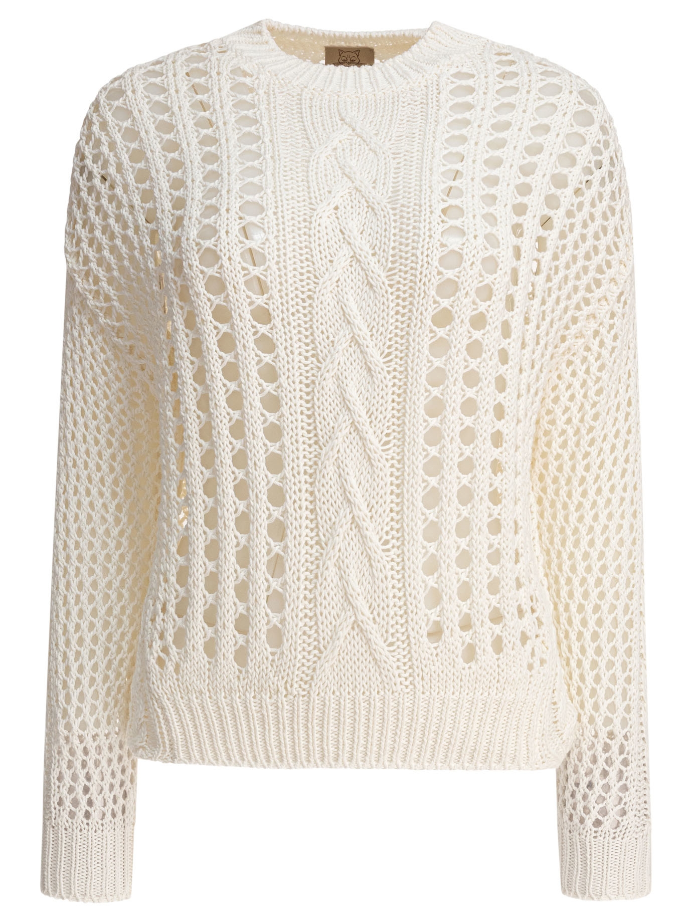 [Rakki] Knitwear SS25 SUMMER BREATHLESSBIANCO LATTE