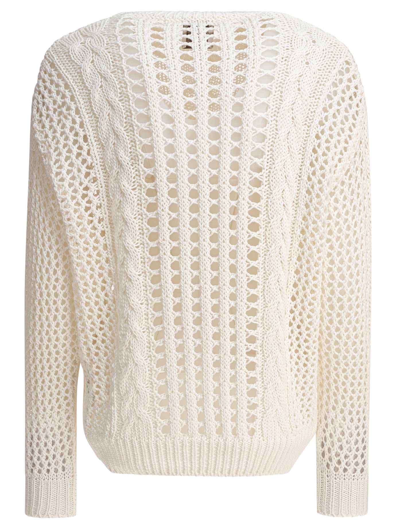 [Rakki] Knitwear SS25 SUMMER BREATHLESSBIANCO LATTE