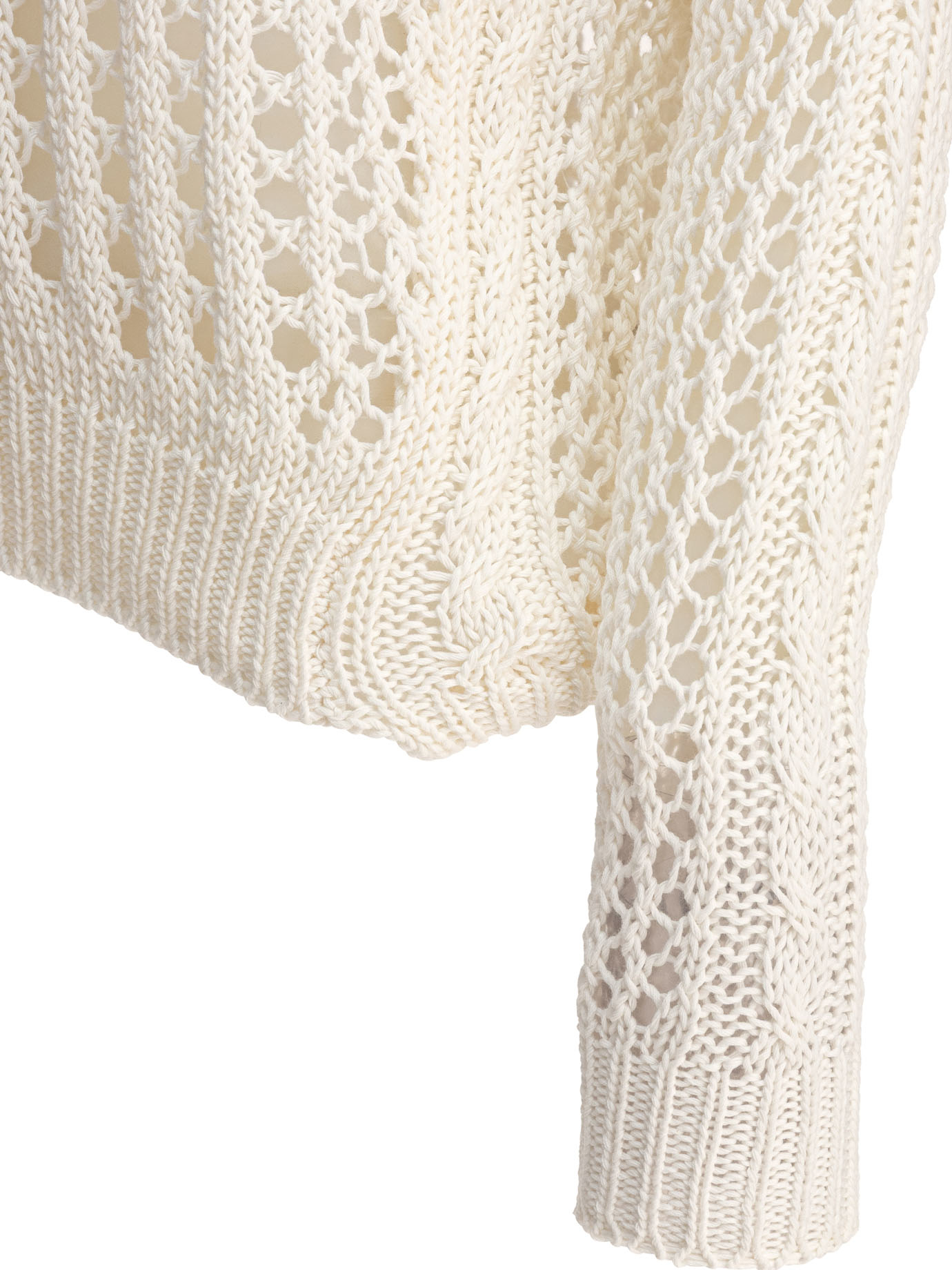 [Rakki] Knitwear SS25 SUMMER BREATHLESSBIANCO LATTE