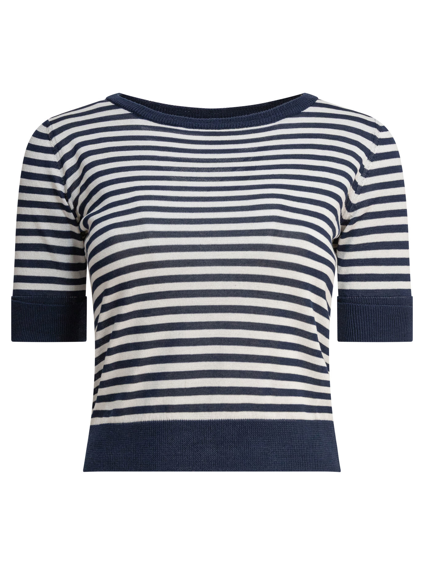 [Rakki] T-shirts Short Sleeve SS25 LA MARINIEREBLEU-PANNA