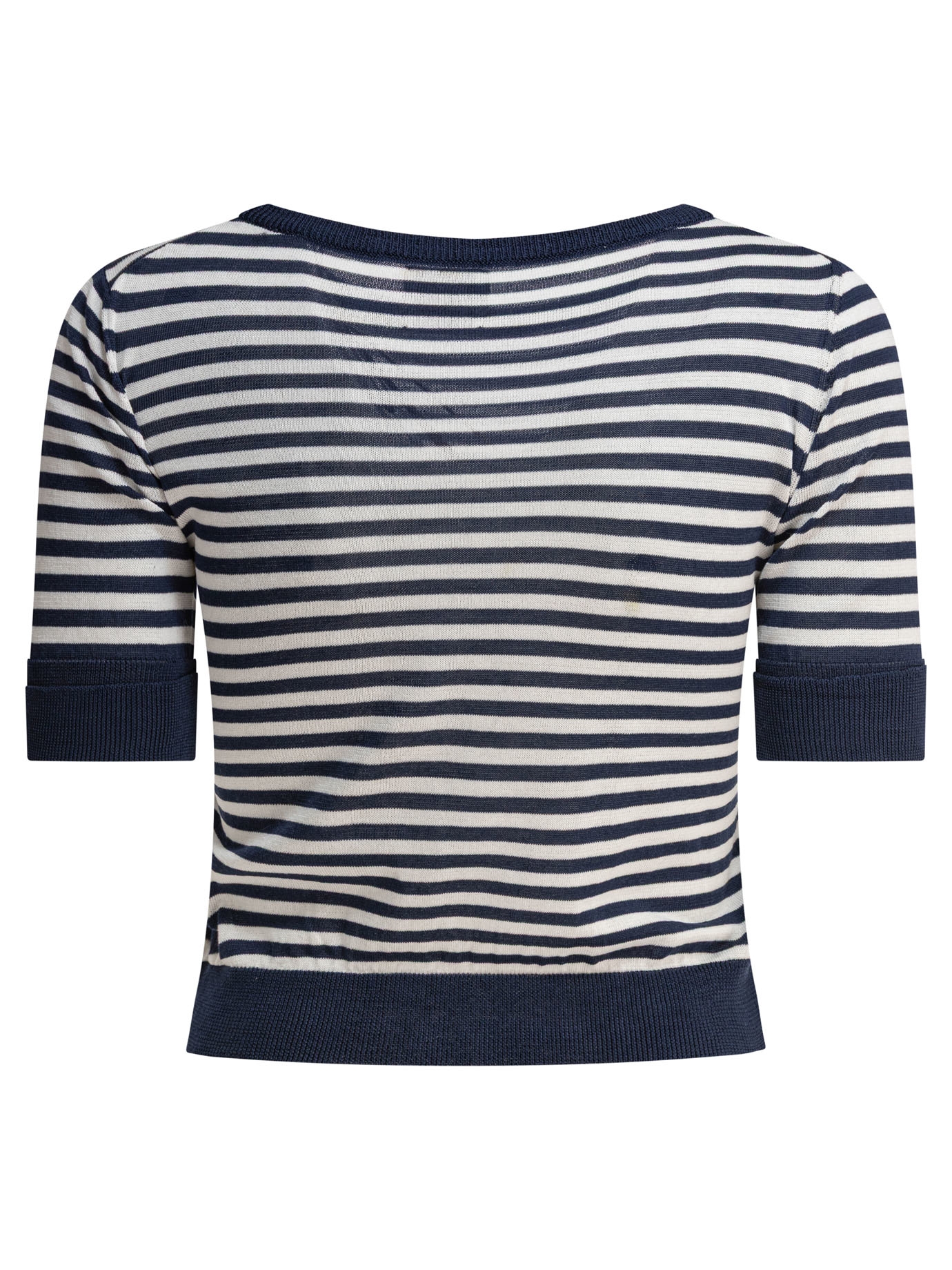 [Rakki] T-shirts Short Sleeve SS25 LA MARINIEREBLEU-PANNA