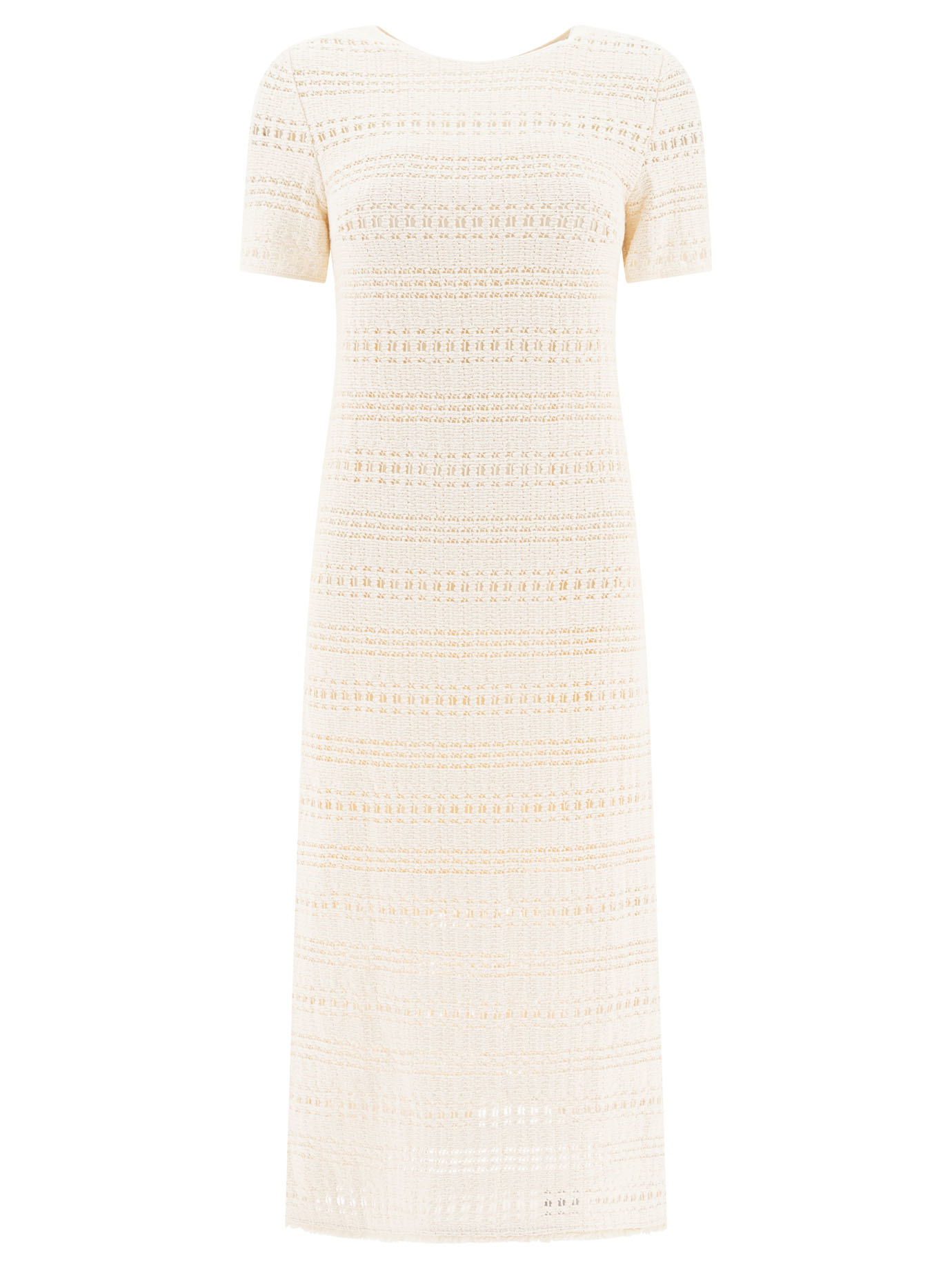 [SANDBEIGE] Short sleeve dress SS25 SBB2OP10ACIVORY