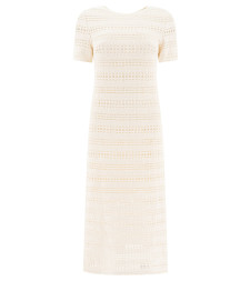 [SANDBEIGE] Short sleeve dress SS25 SBB2OP10ACIVORY