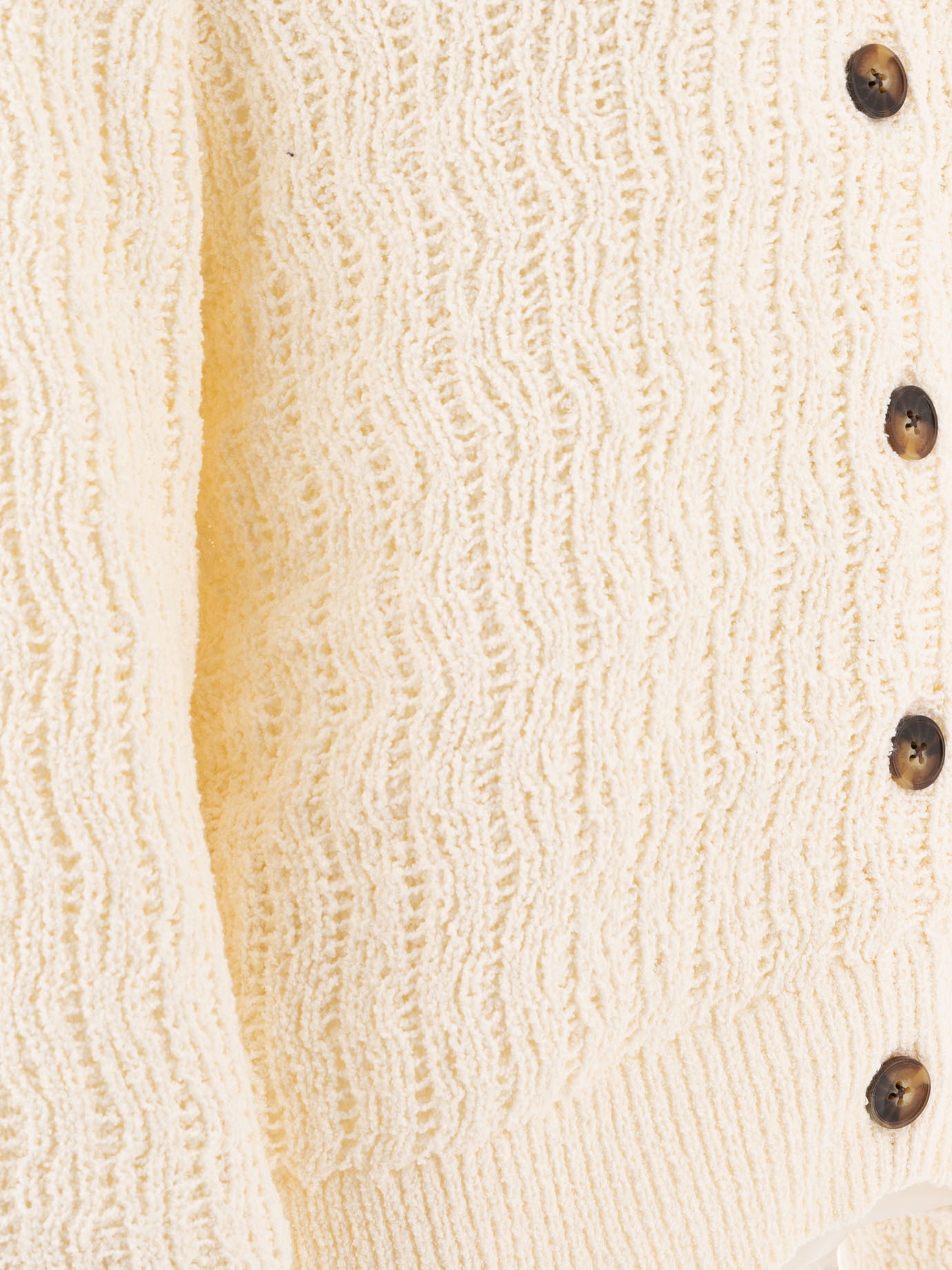 [LOULOU STUDIO] Cardigan SS25 SEANRICE IVORY