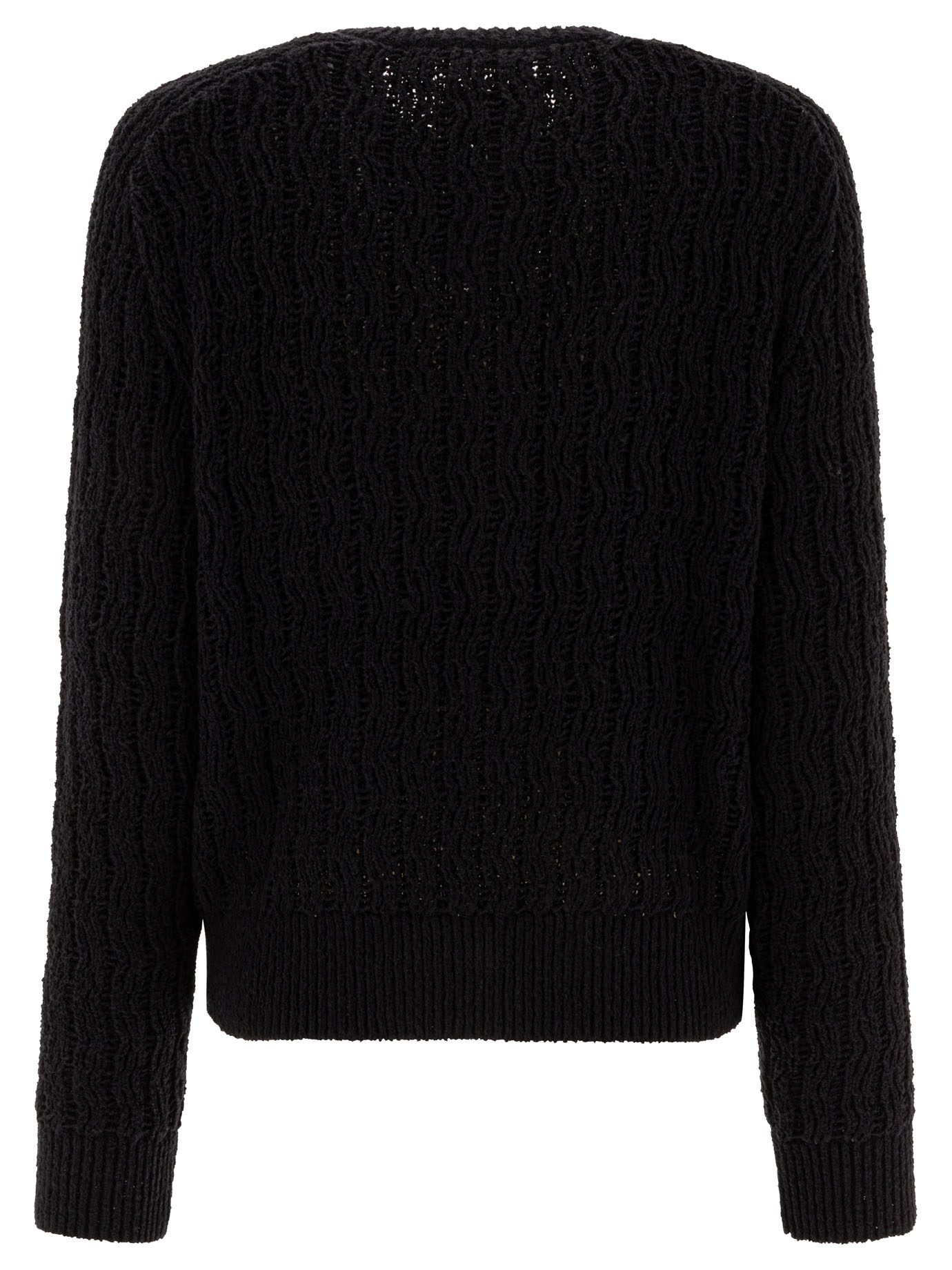 [LOULOU STUDIO] Cardigan SS25 SEANBLACK