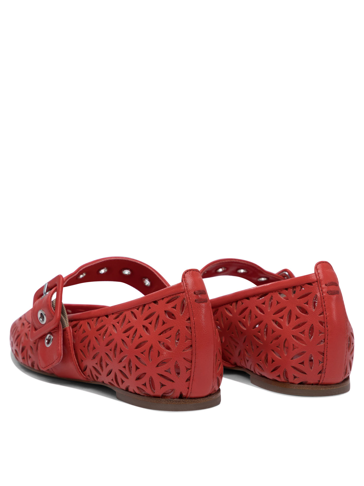 [Halmanera] Flat shoes SS25 DOS56BARON ROSSO