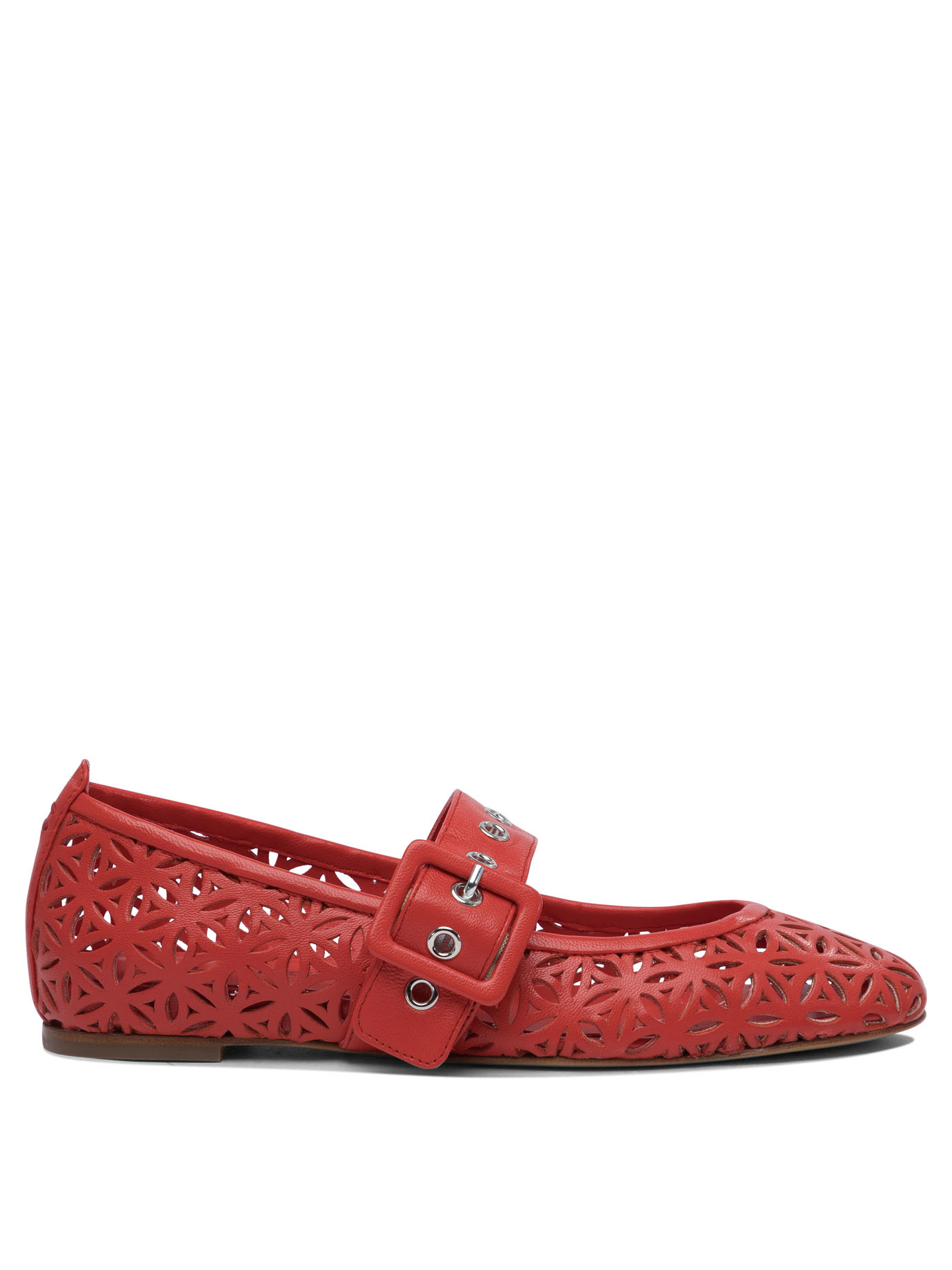 [Halmanera] Flat shoes SS25 DOS56BARON ROSSO
