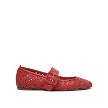 [Halmanera] Flat shoes SS25 DOS56BARON ROSSO