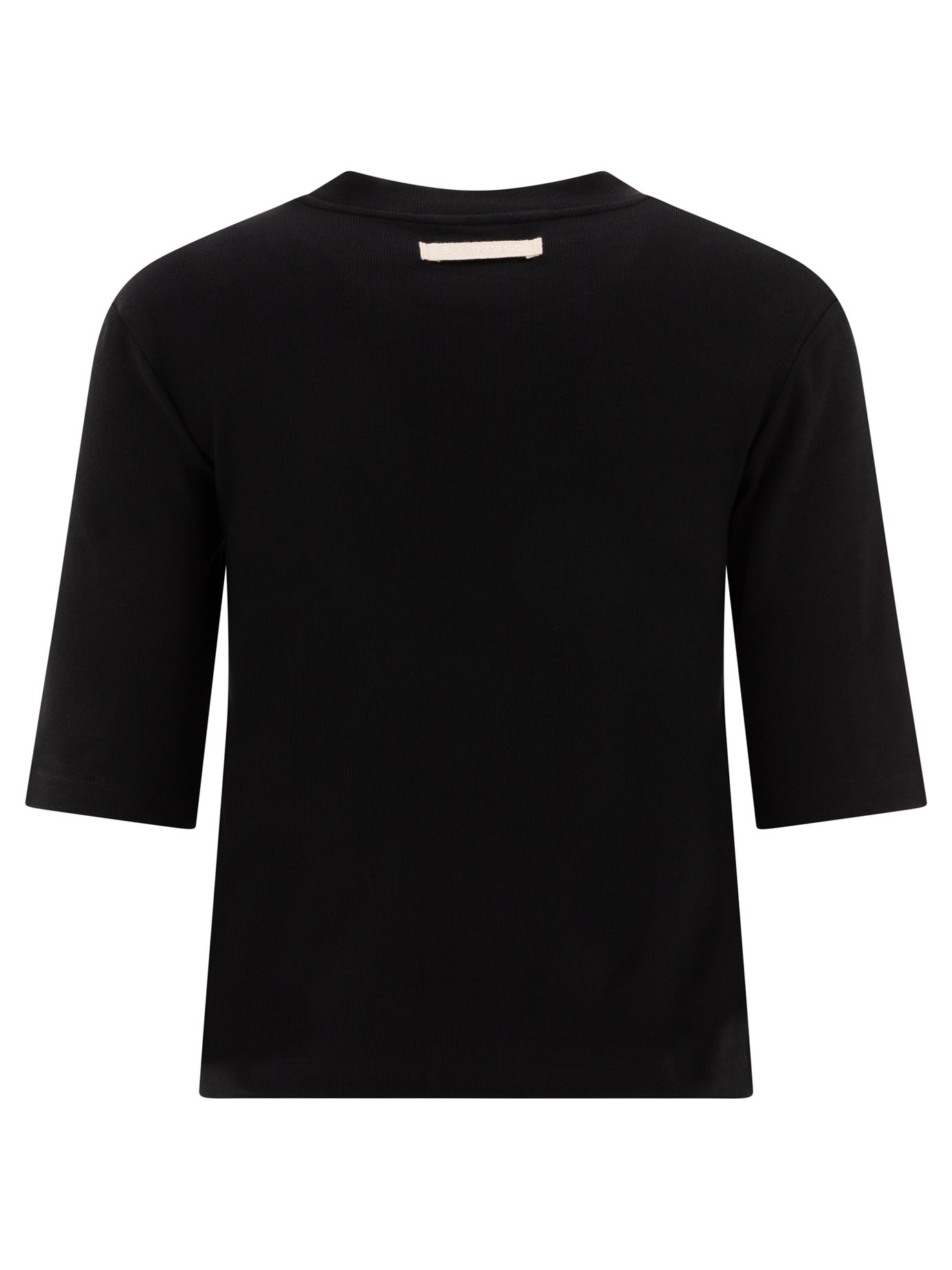 [SANDBEIGE] T-shirts Short Sleeve SS25 SBB2TS12ACBLACK