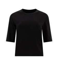 [SANDBEIGE] T-shirts Short Sleeve SS25 SBB2TS12ACBLACK