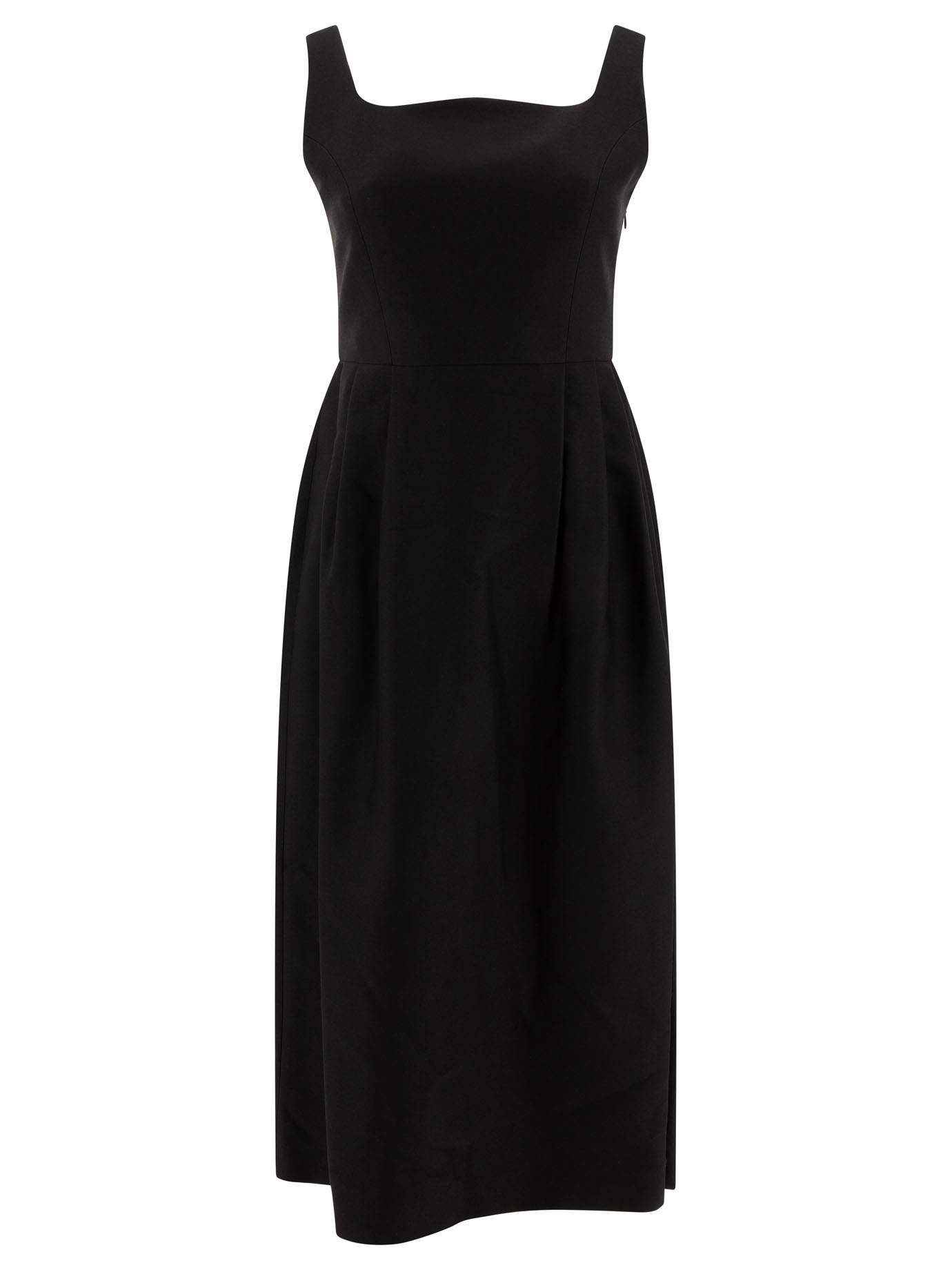 [SANDBEIGE] Sleeveless dress SS25 SBB1OP02ACBLACK