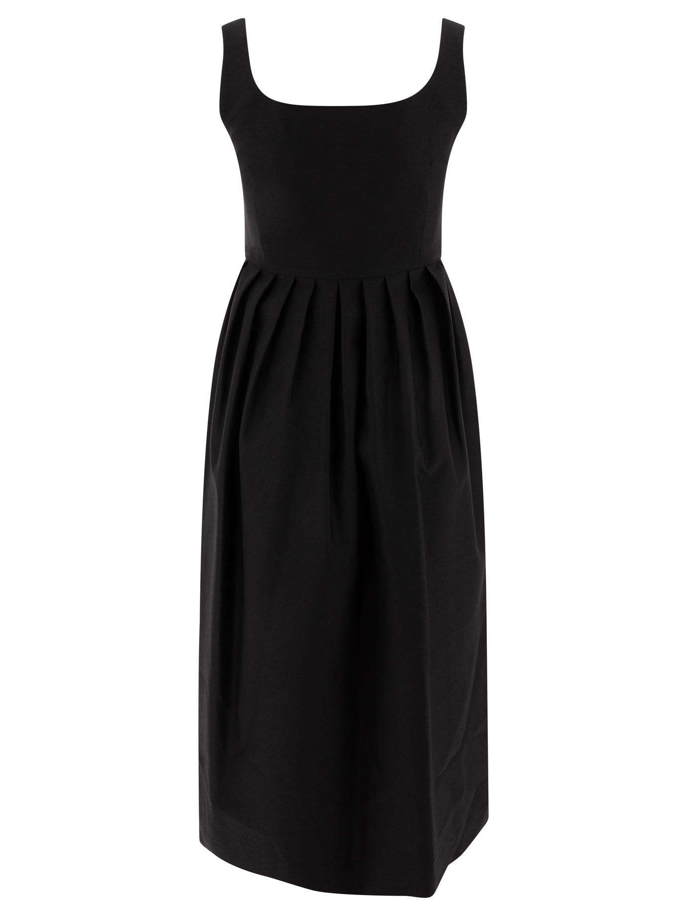 [SANDBEIGE] Sleeveless dress SS25 SBB1OP02ACBLACK