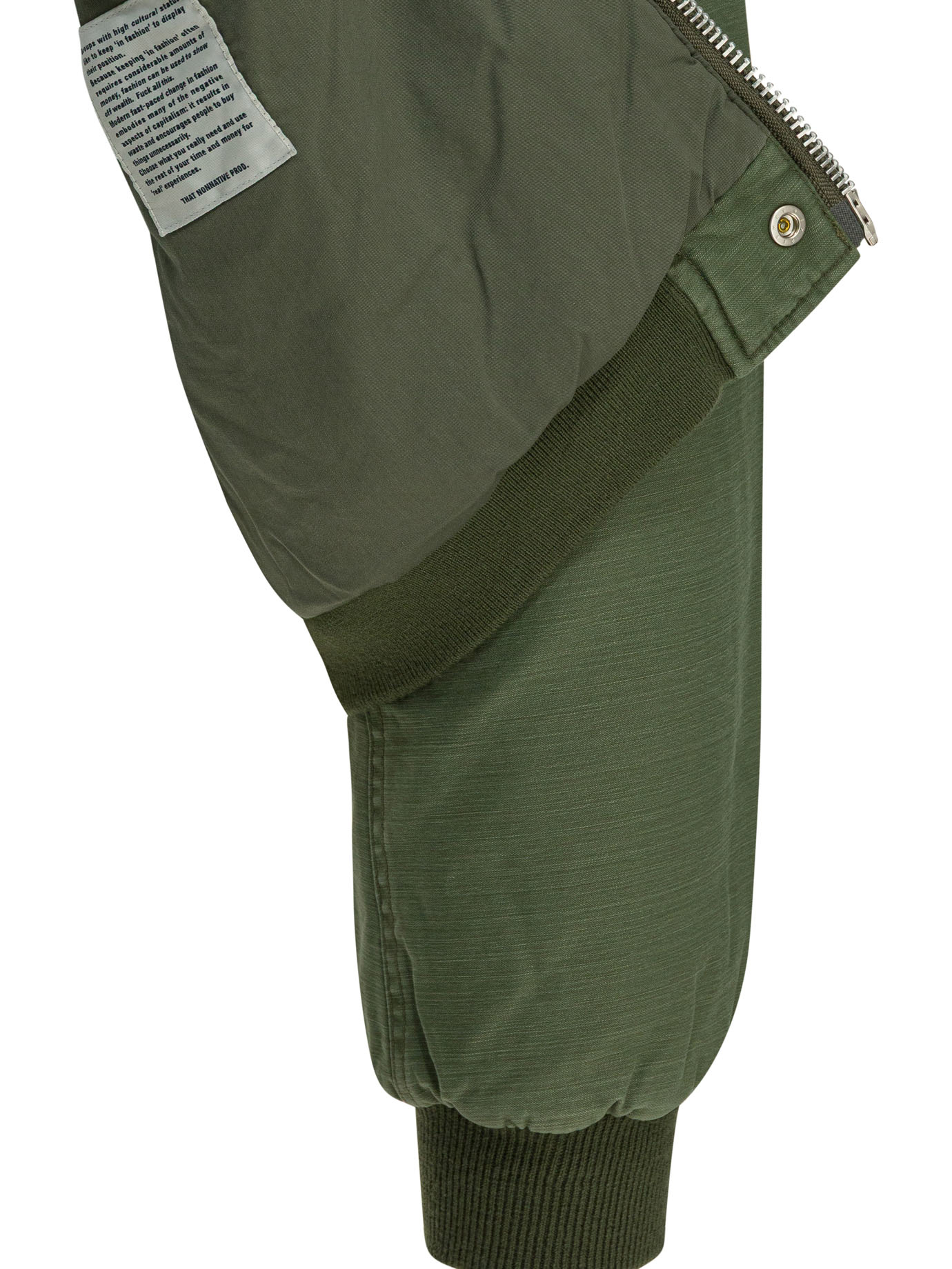 [nonnative] Bomber Jacket FW25 NN-JU4702OLIVE