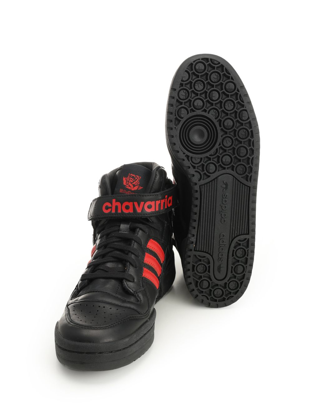 [Adidas By Willy Chavarria] Sneakers FW25 KK3695CBLACK/CBLACK/RED