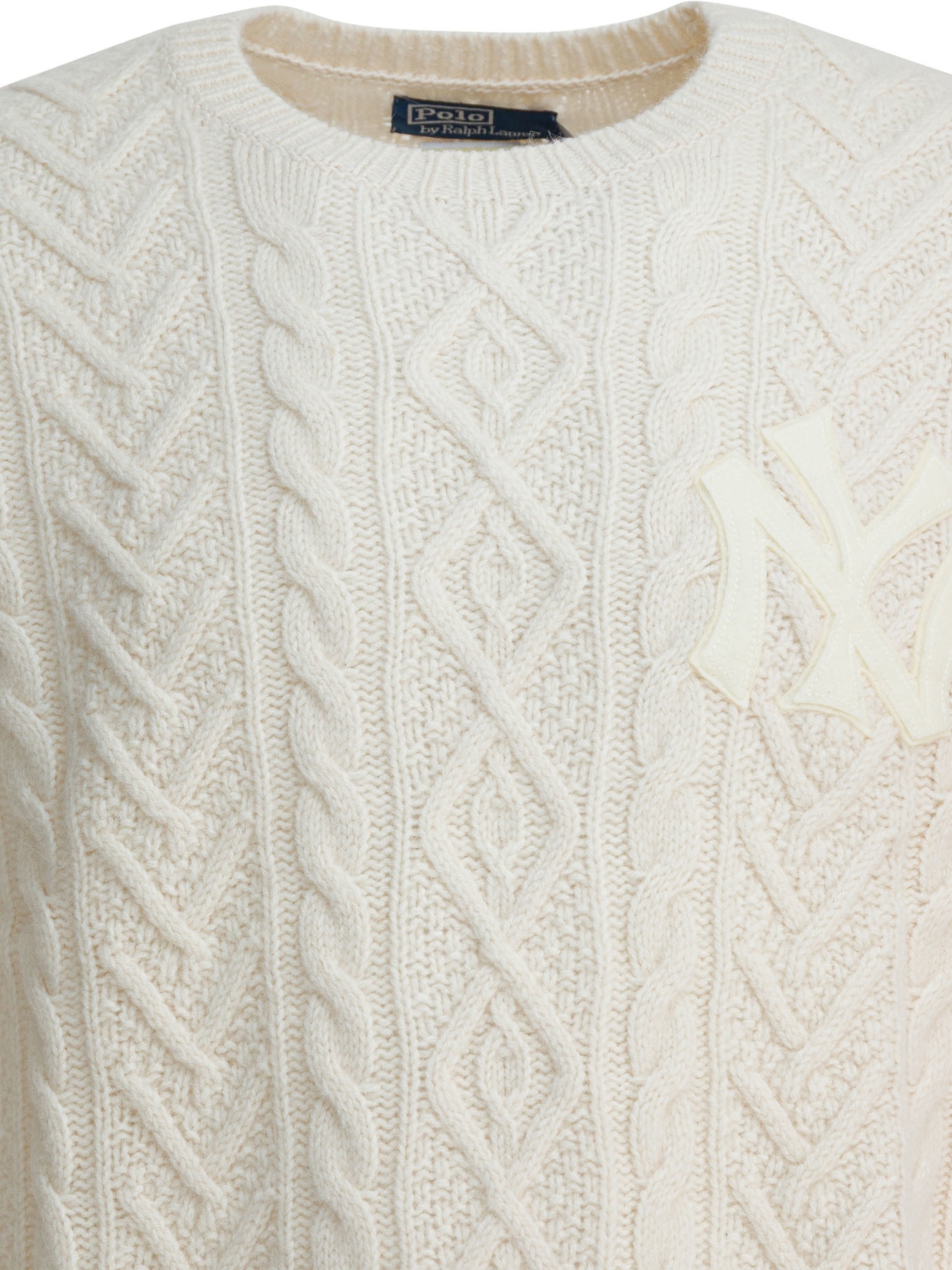 [Polo Ralph Lauren] Knitwear FW25 710982823001CREAM COMBO