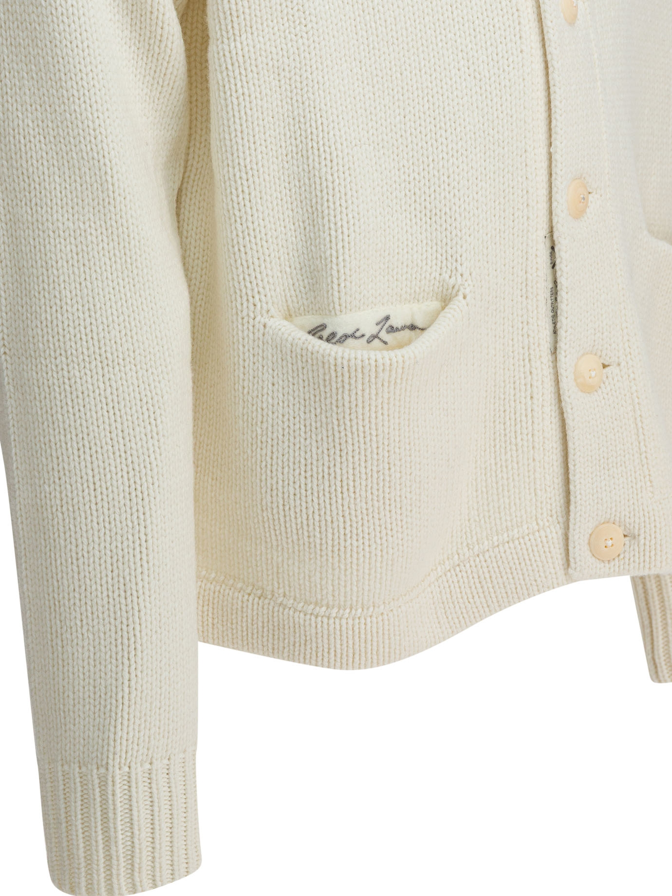 [Polo Ralph Lauren] Cardigan FW25 710982821001ANDOVER CREAM COMBO