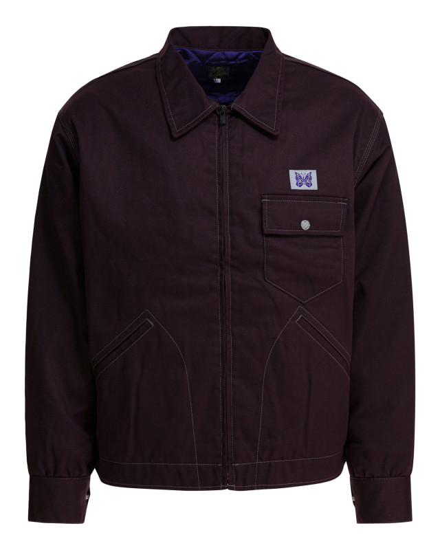 [Needles] Jacket FW25 RW211A-BURGUNDY