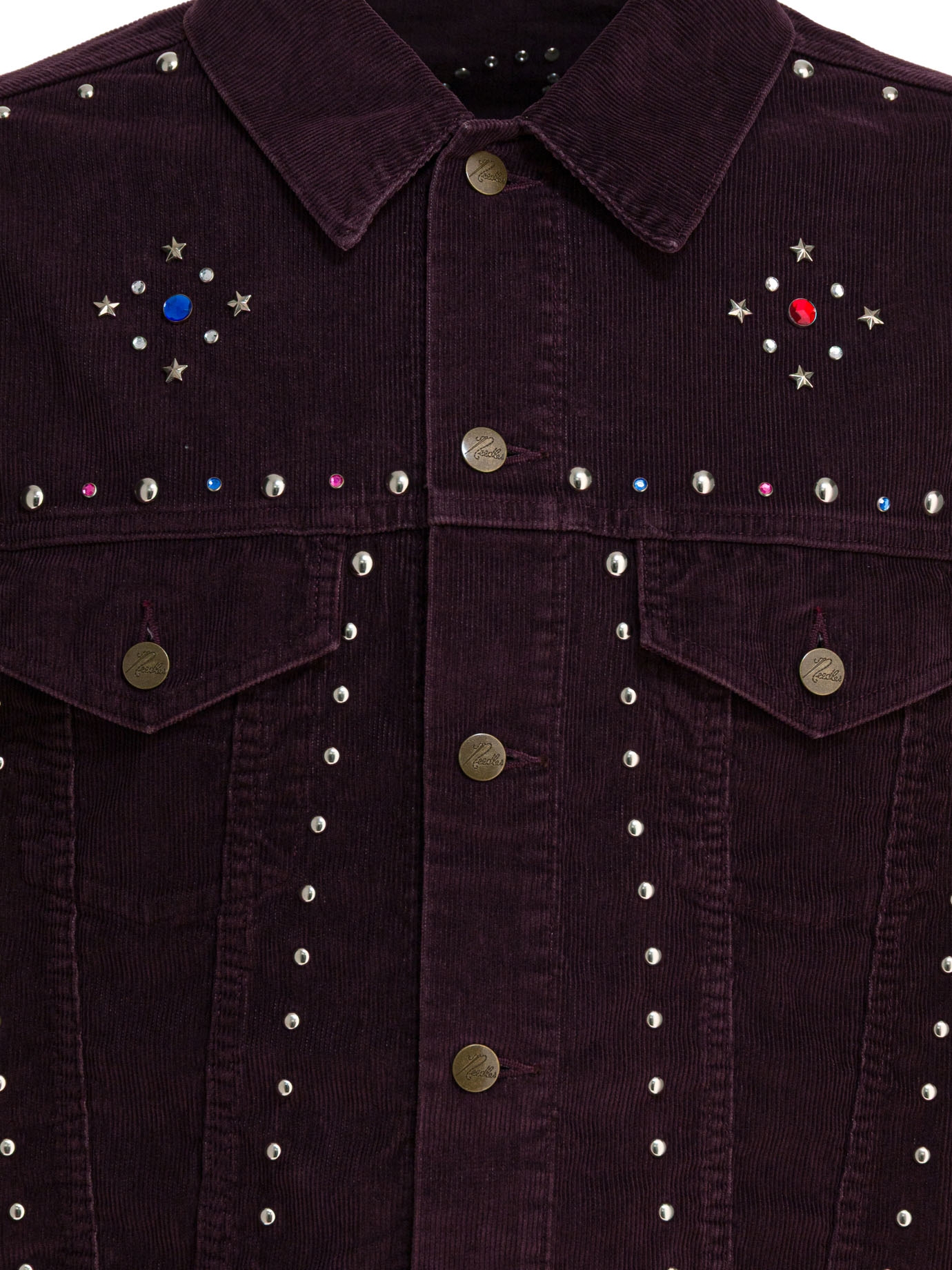 [Needles] Jacket FW25 RW167A-BURGUNDY