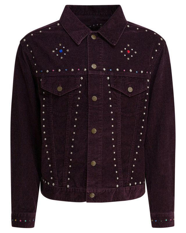 [Needles] Jacket FW25 RW167A-BURGUNDY